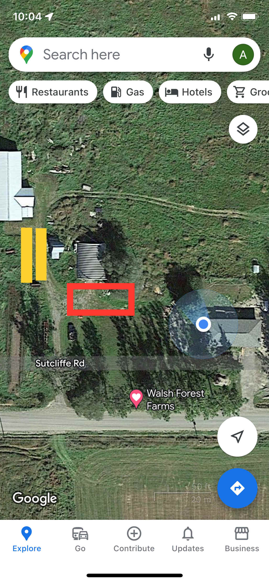 Picture of the site