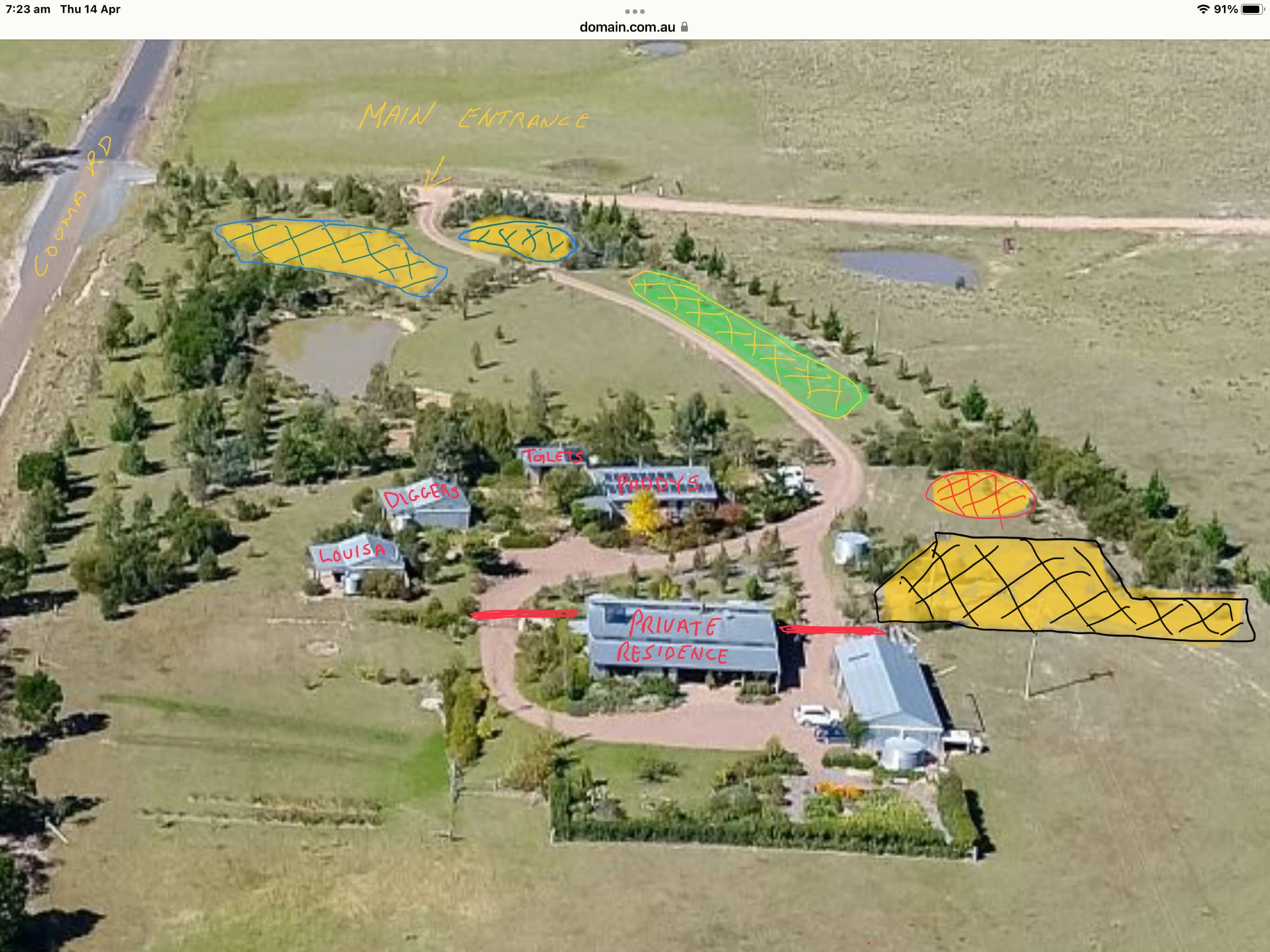 Picture of the site