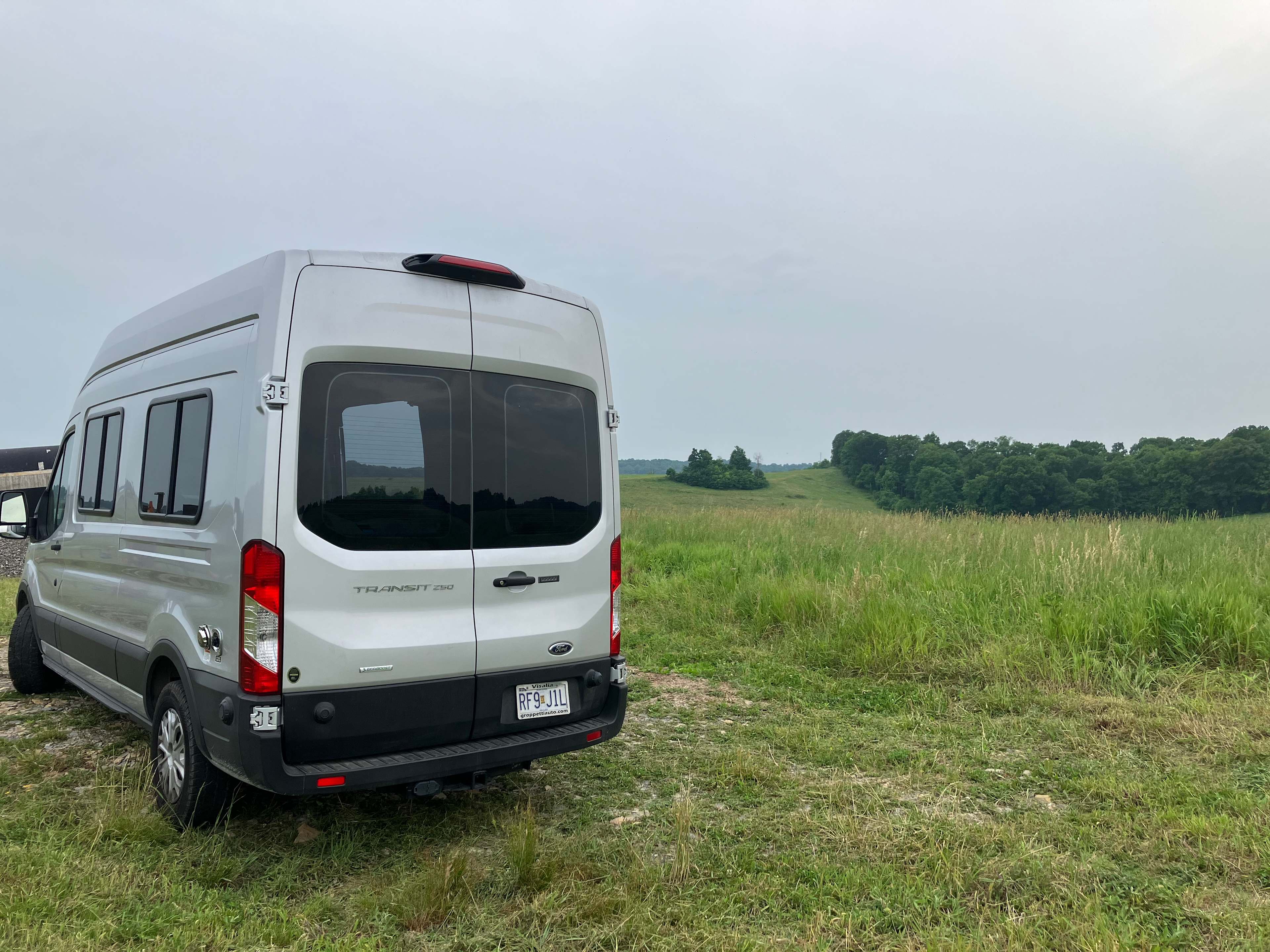 Camping spot up top