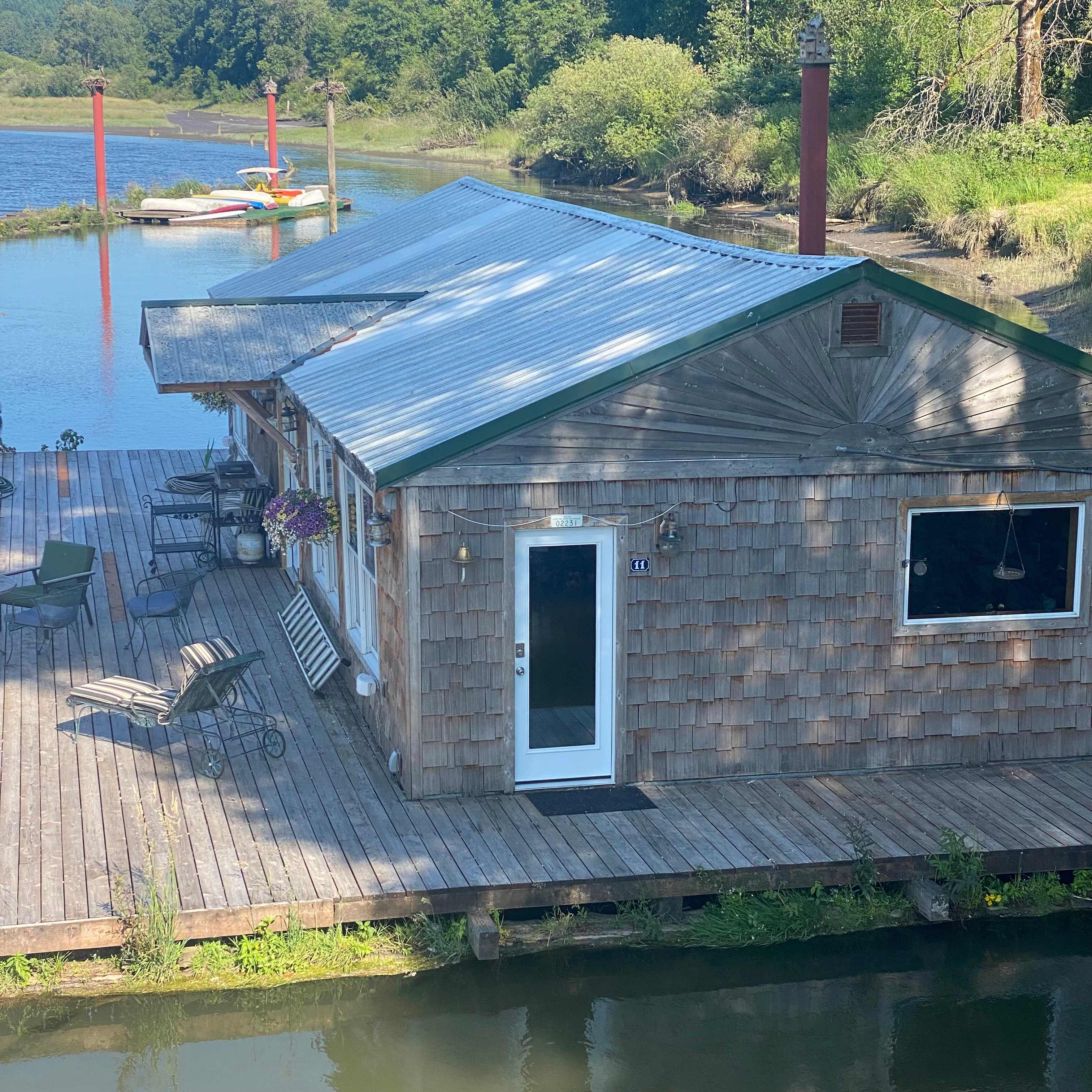 The boathouse