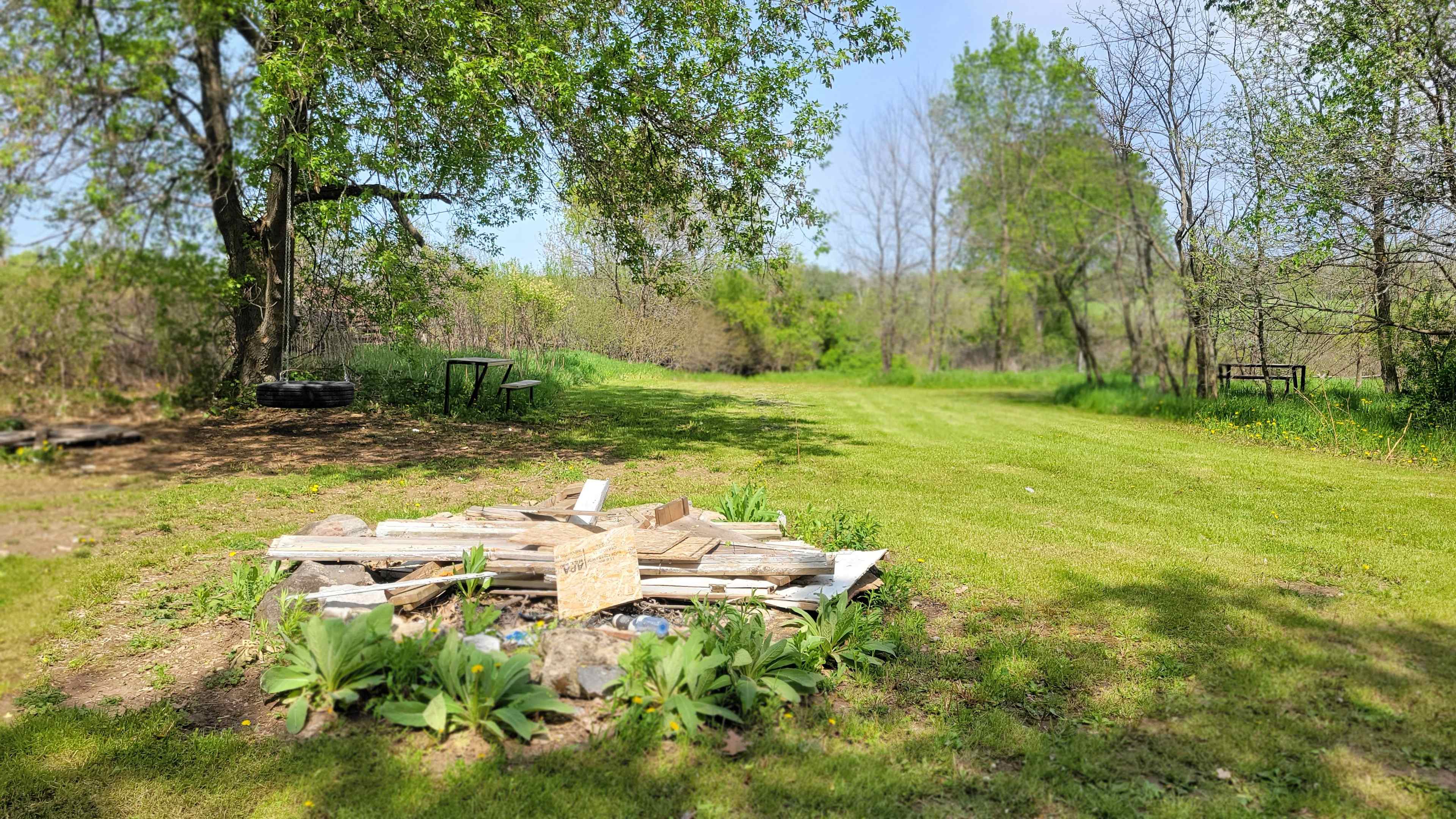 Common Firepit Area with Tire Swing & Tent area #1