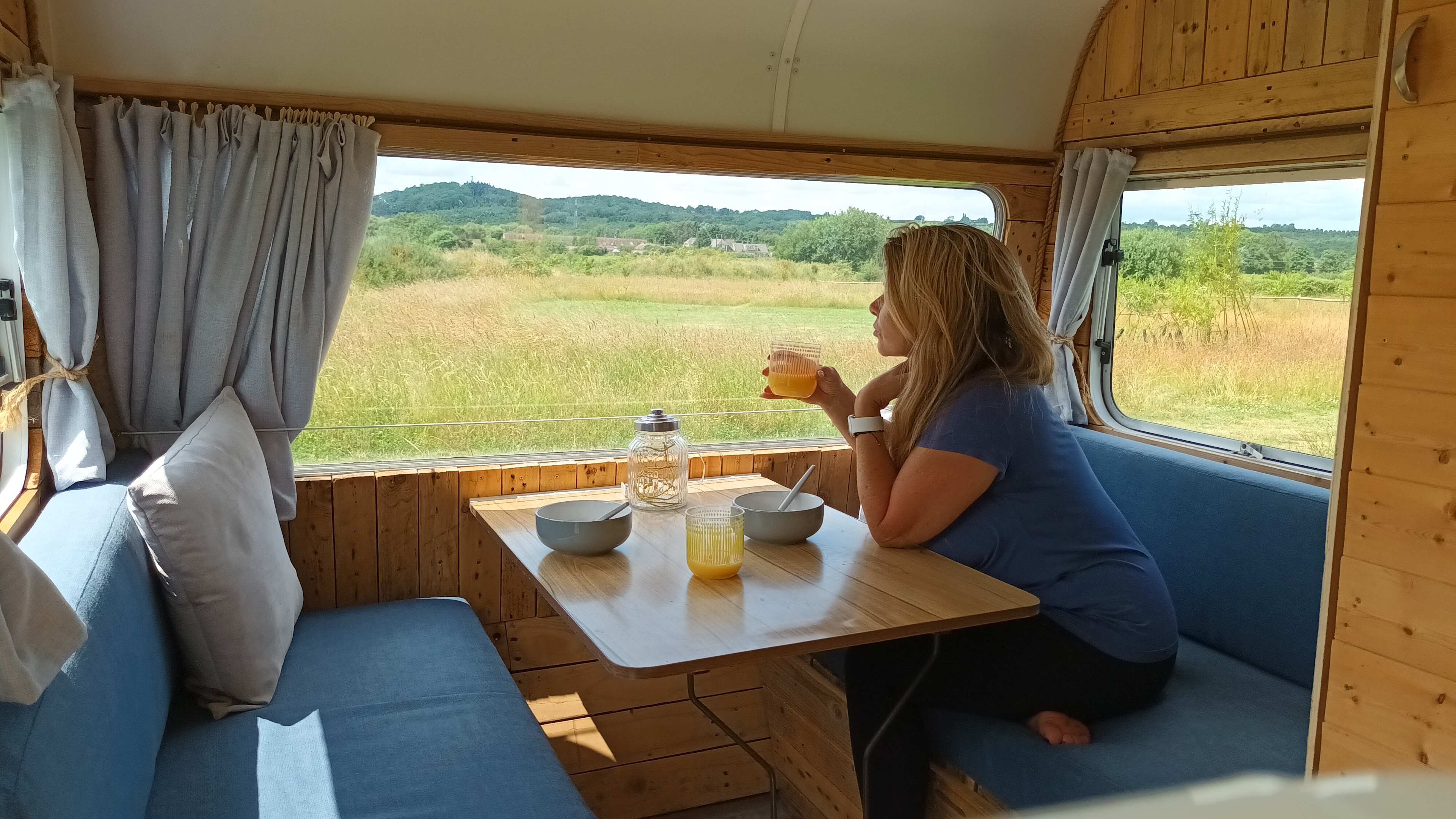 Breakfast with a view!