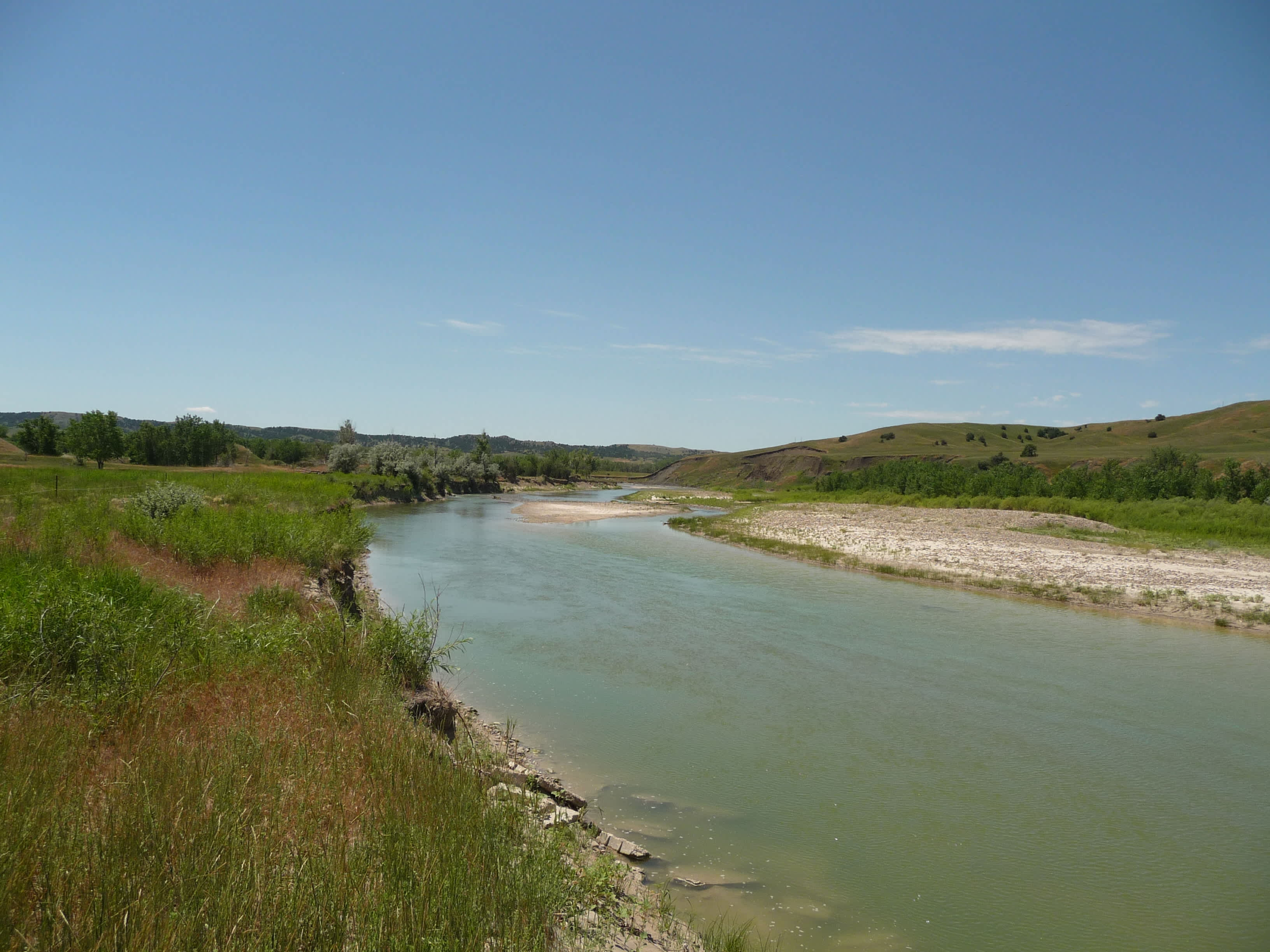 B gravel pit.