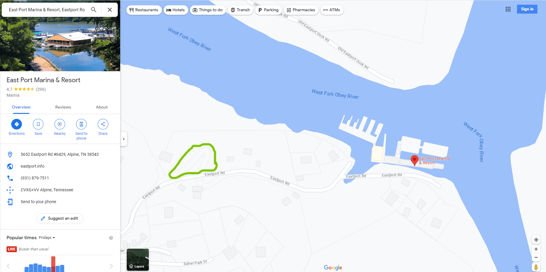 The Loop on Dale Hollow Lake