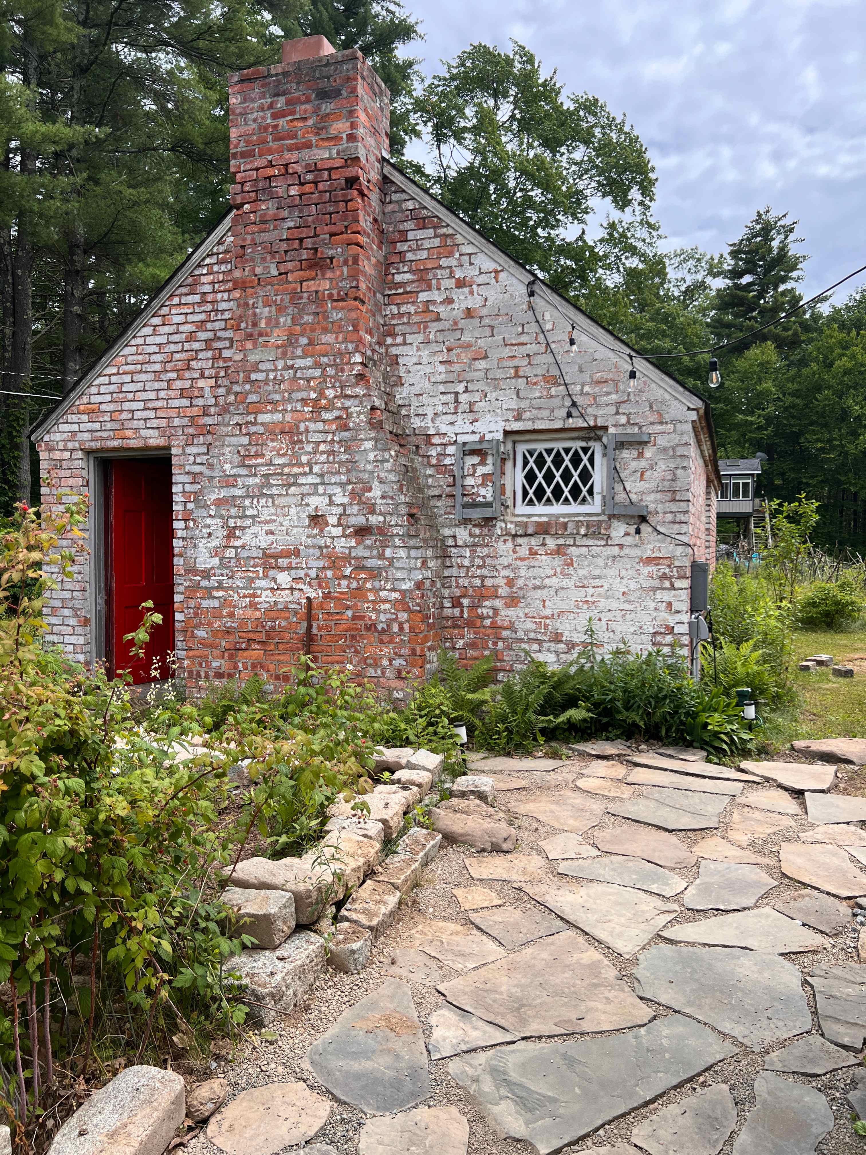 stone patio