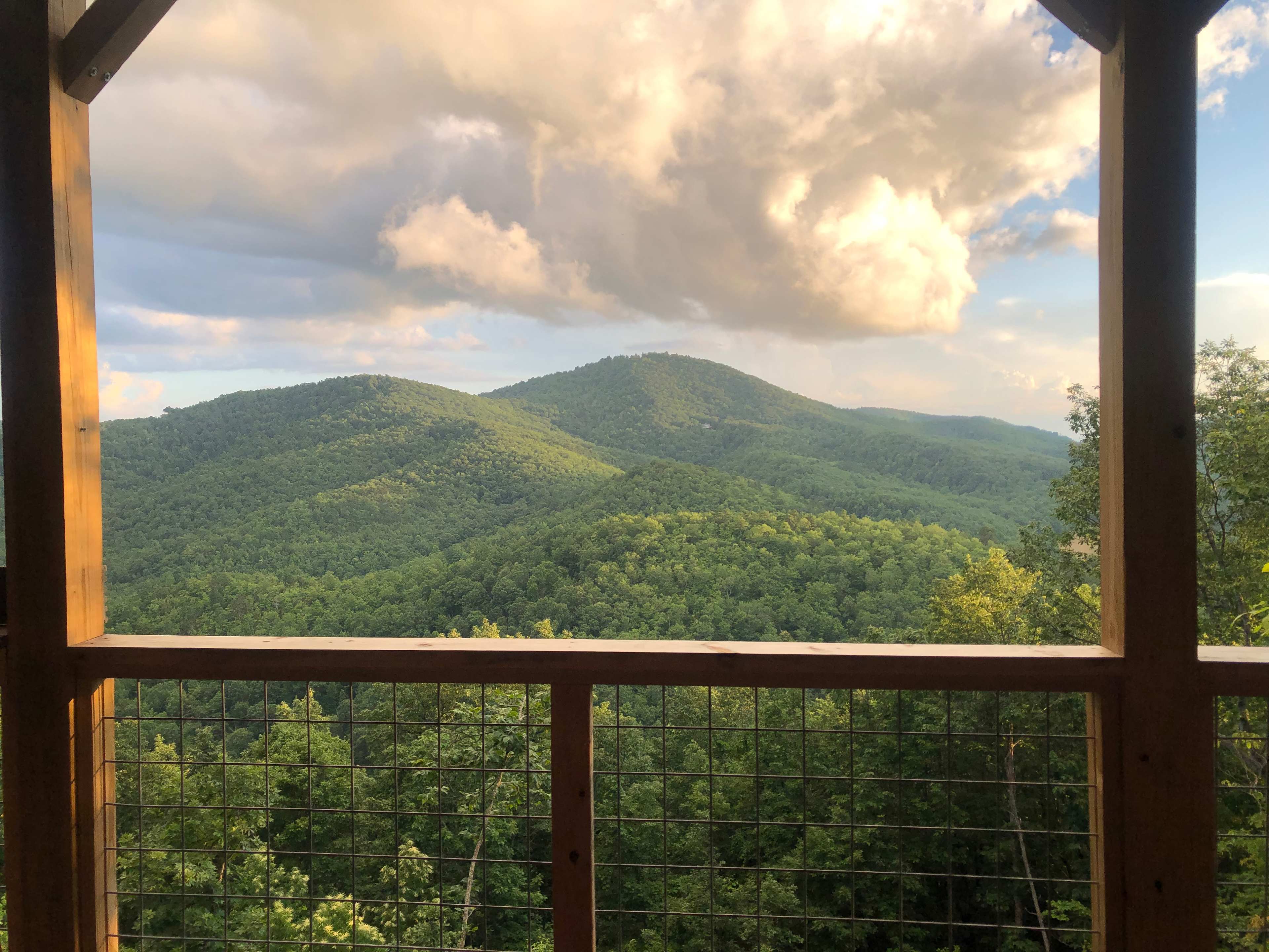 Above the Fray Glamping, Black Mtn.