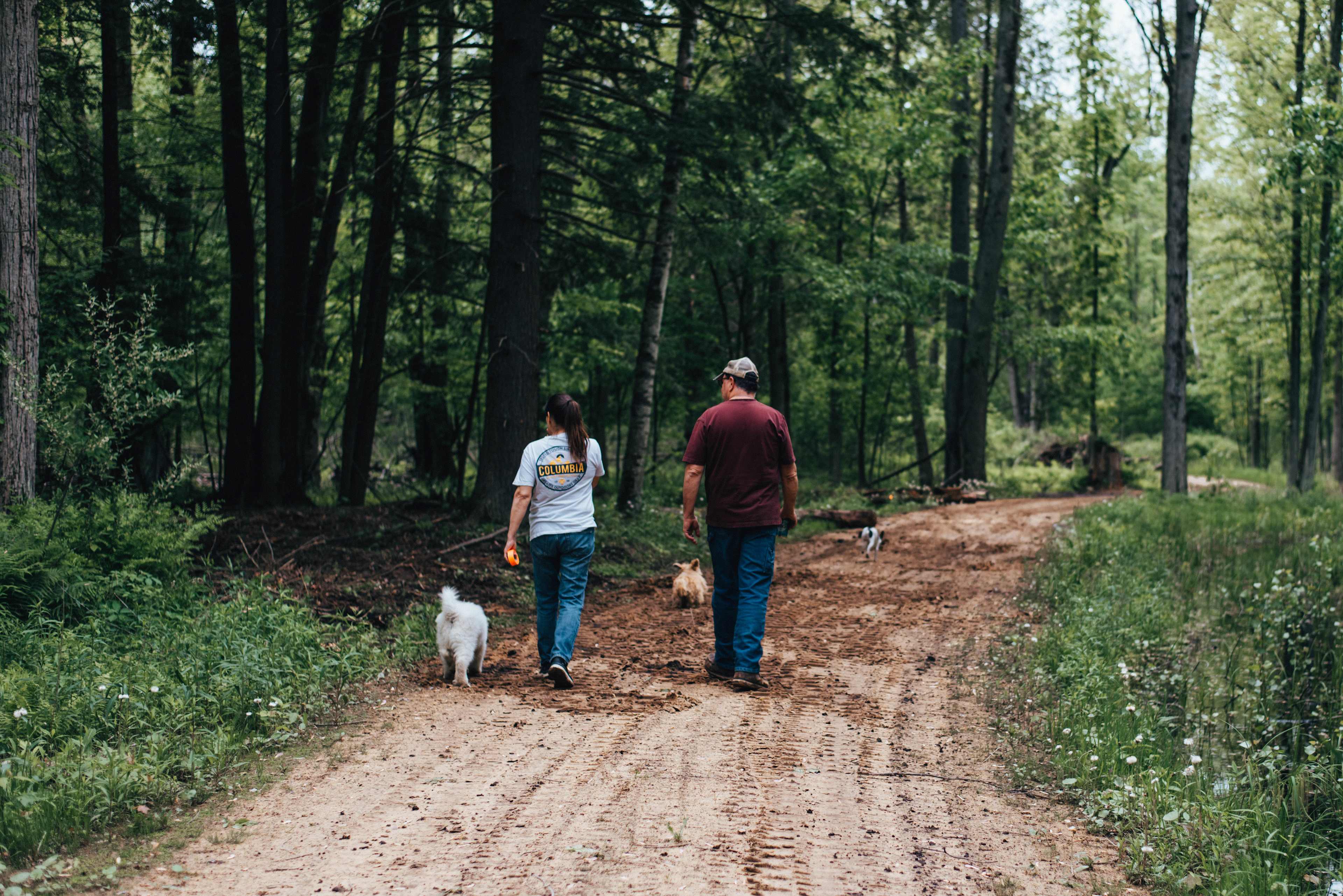 Enjoy walking the trails