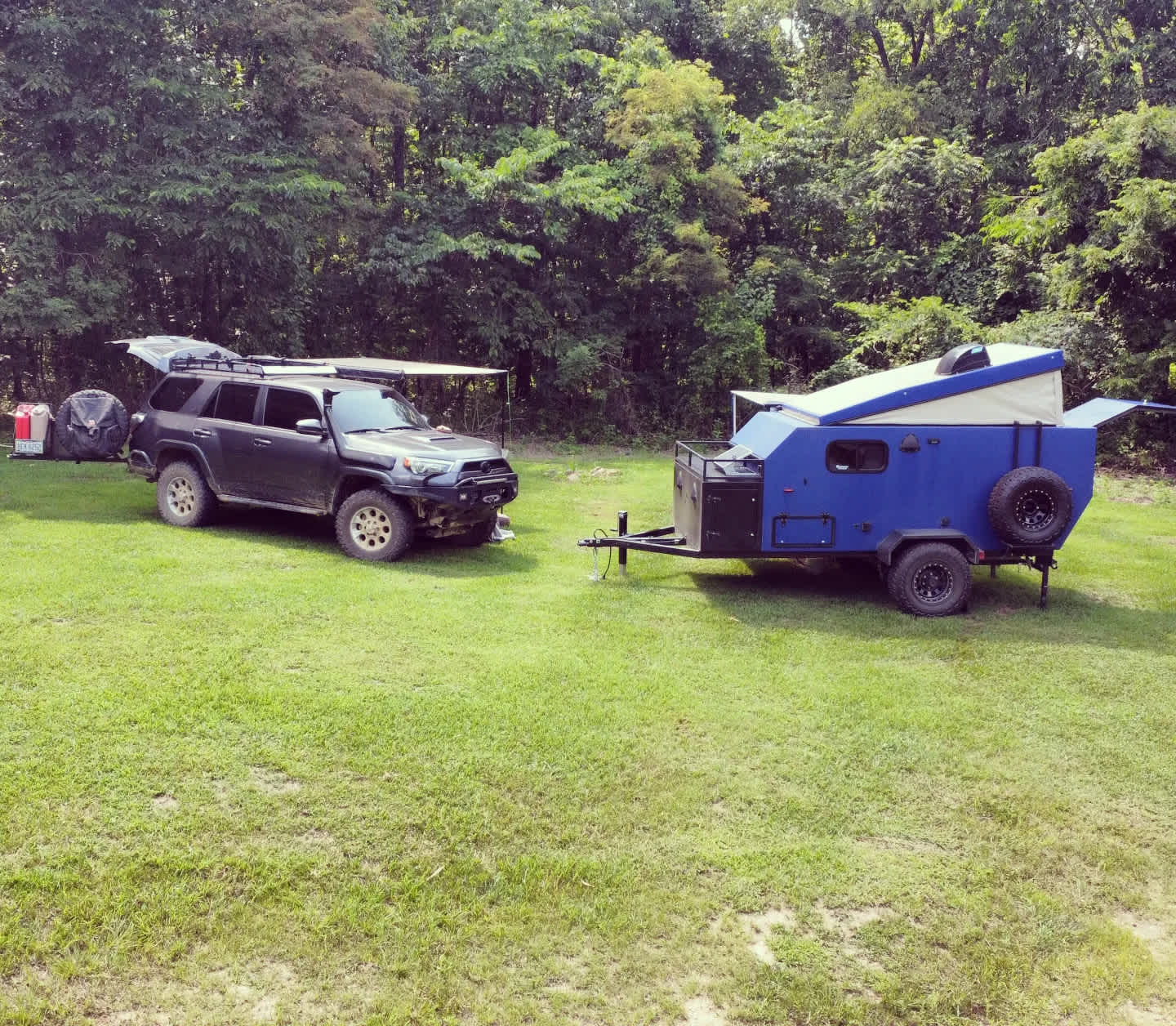 Site of our campsite