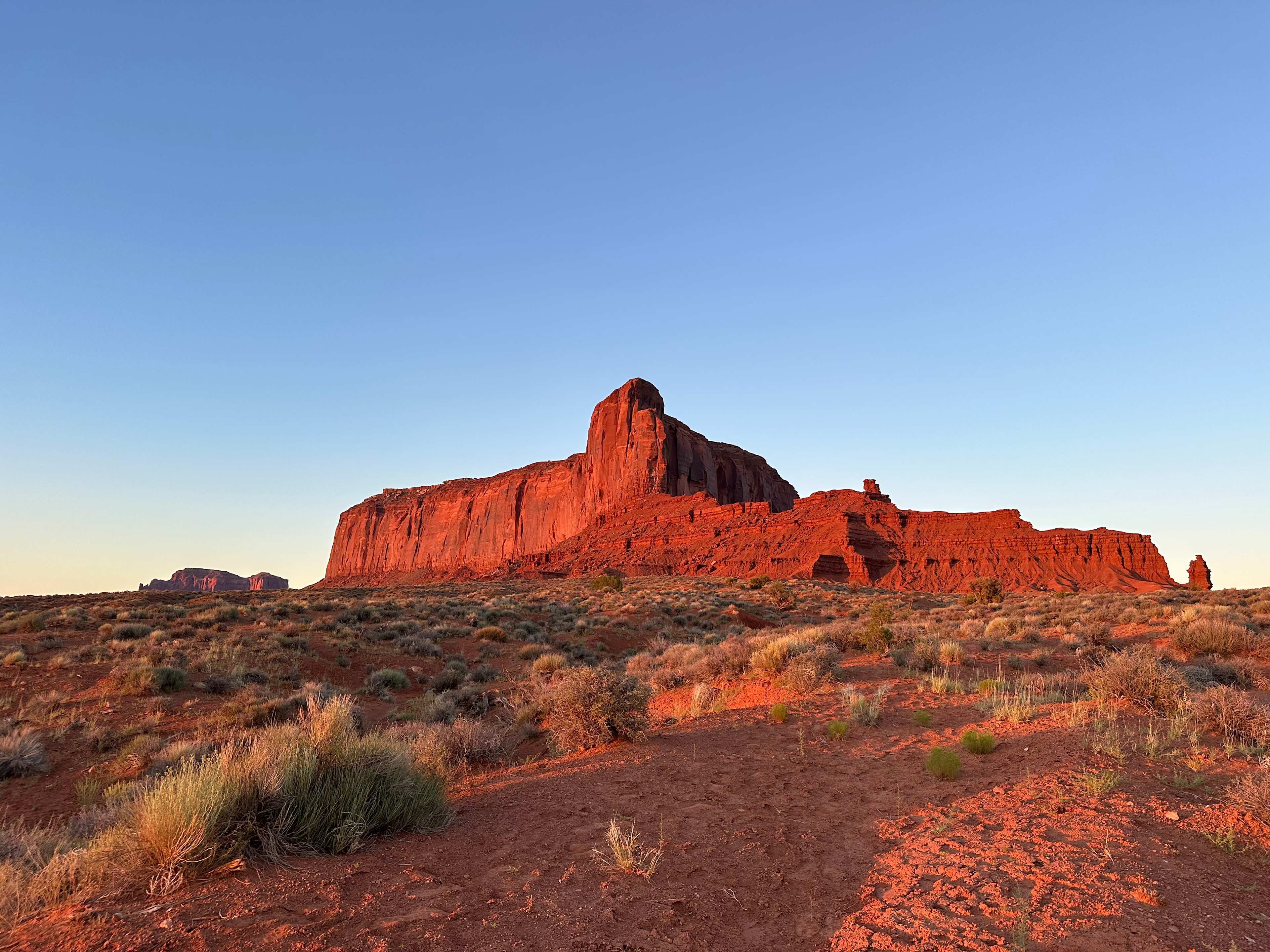 Sunrise camping