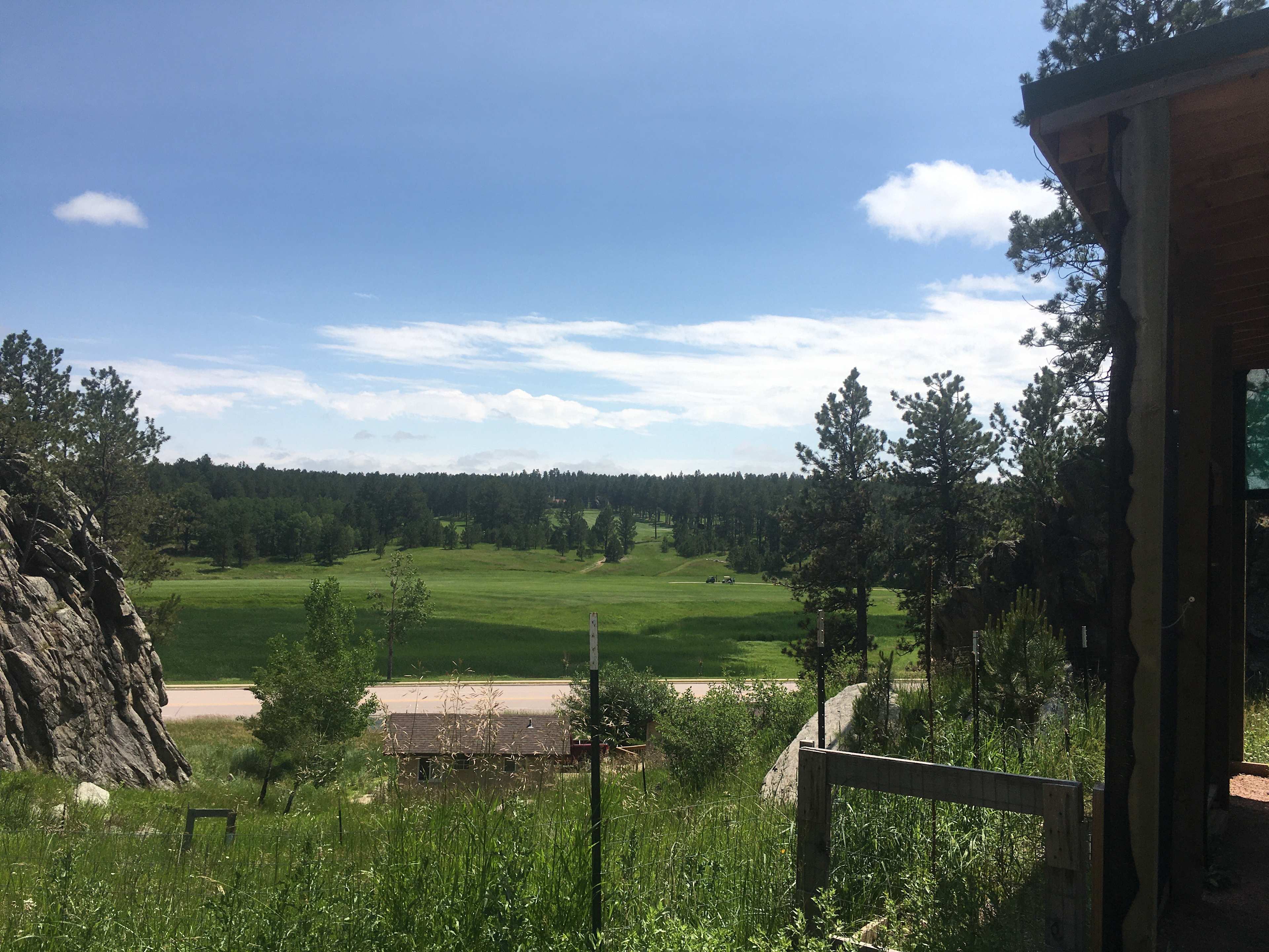View from the spot
