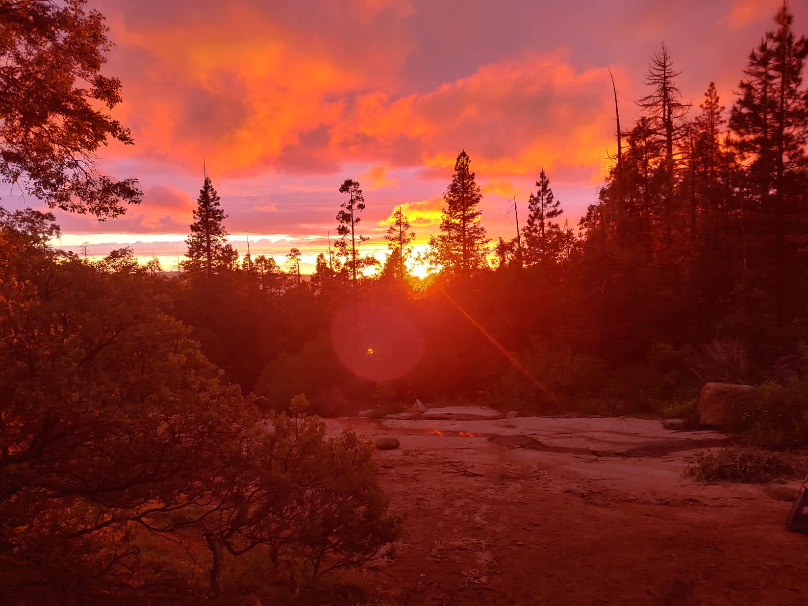 sunset from lovers lagoon


