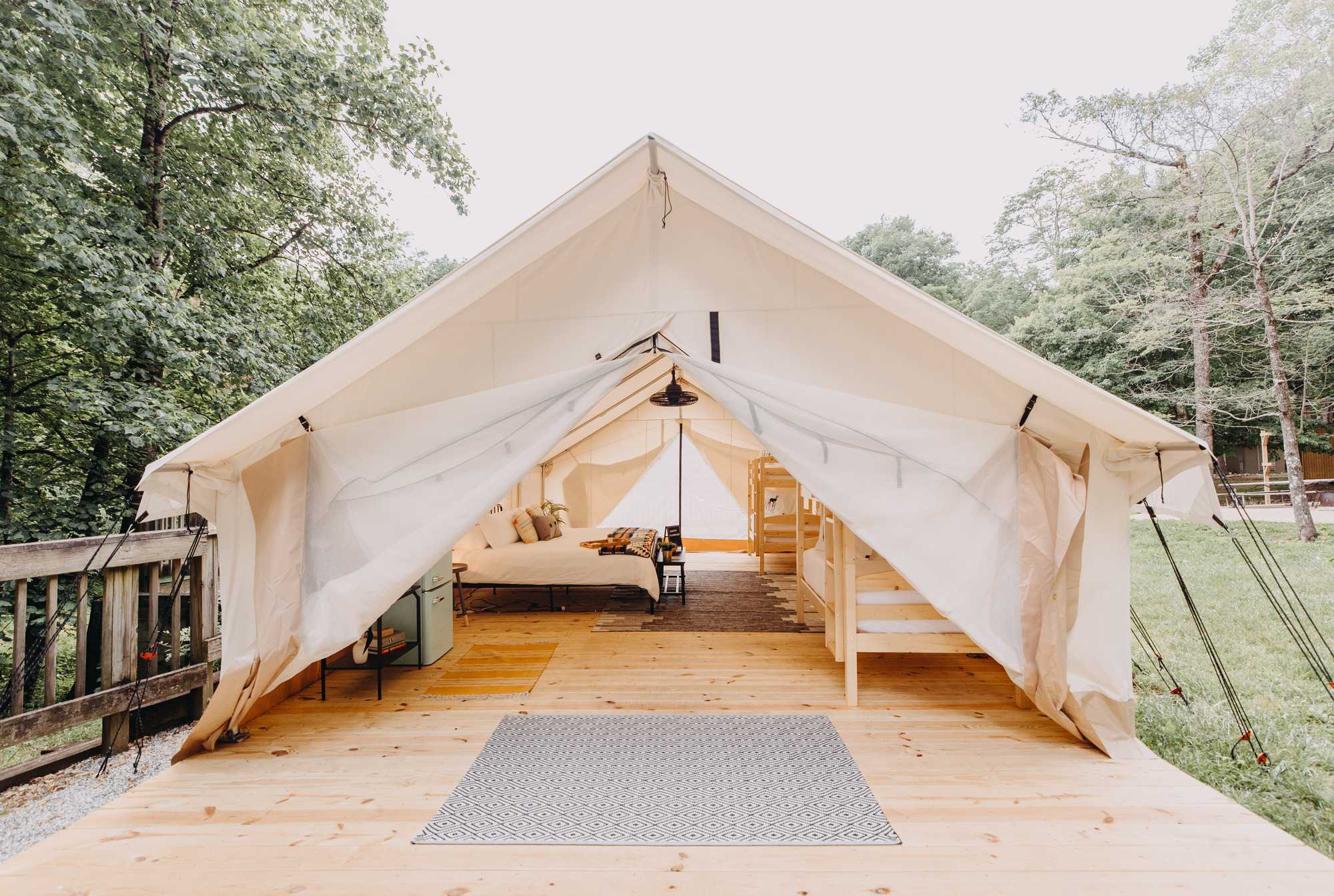 Glamping Retreat + Waterfall