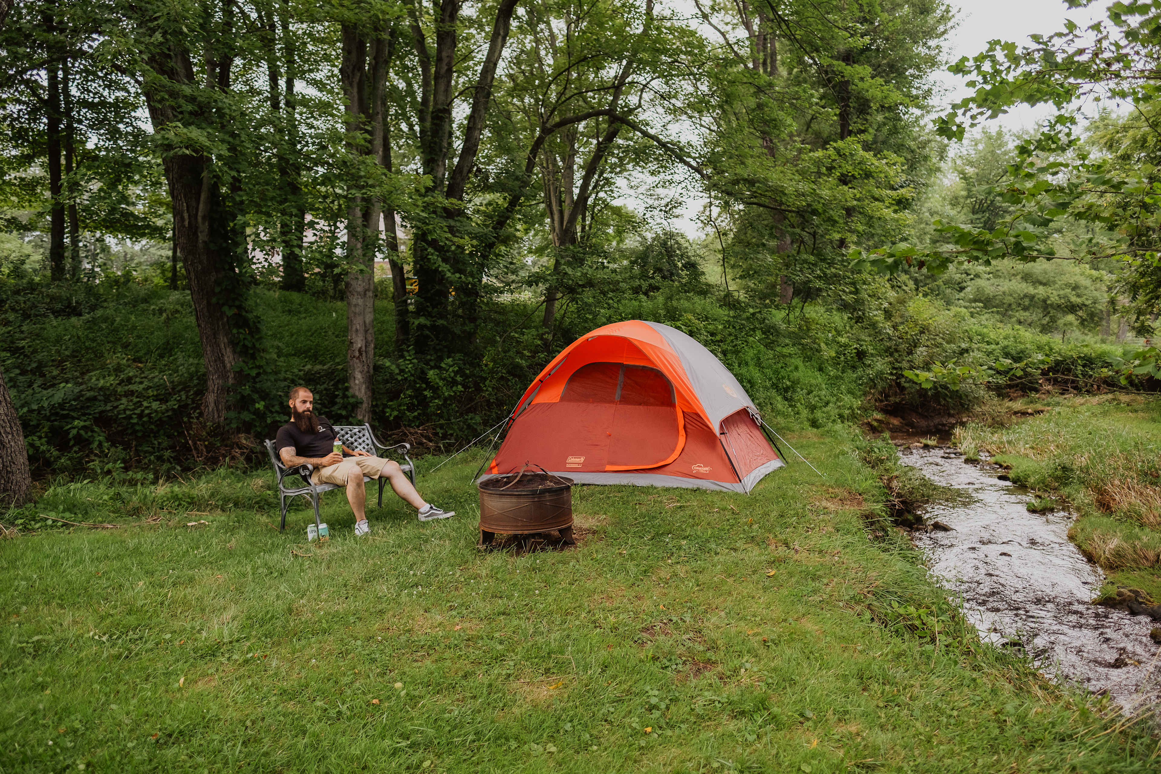 Campsite overview