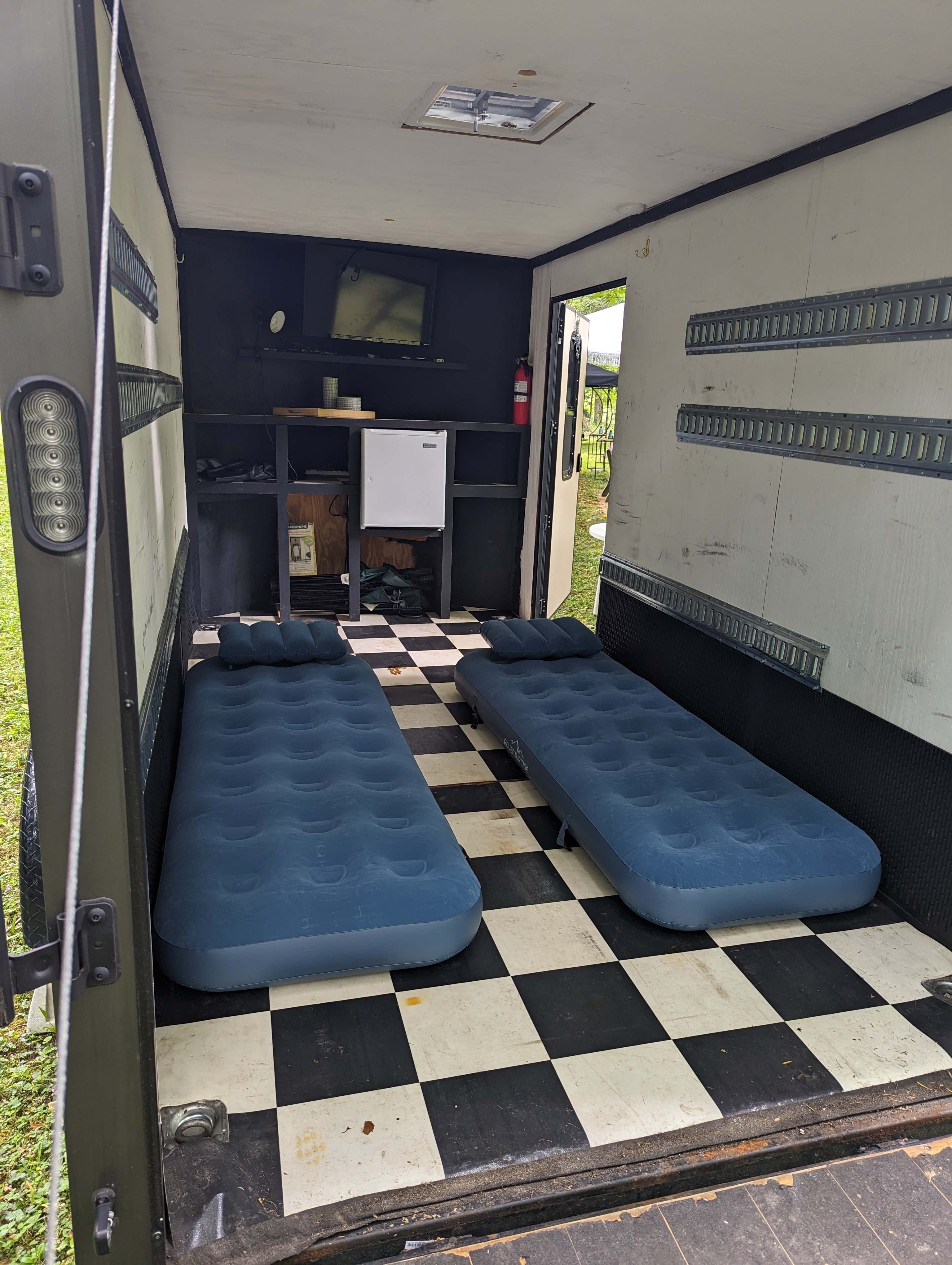 Mattress available at an additional fee