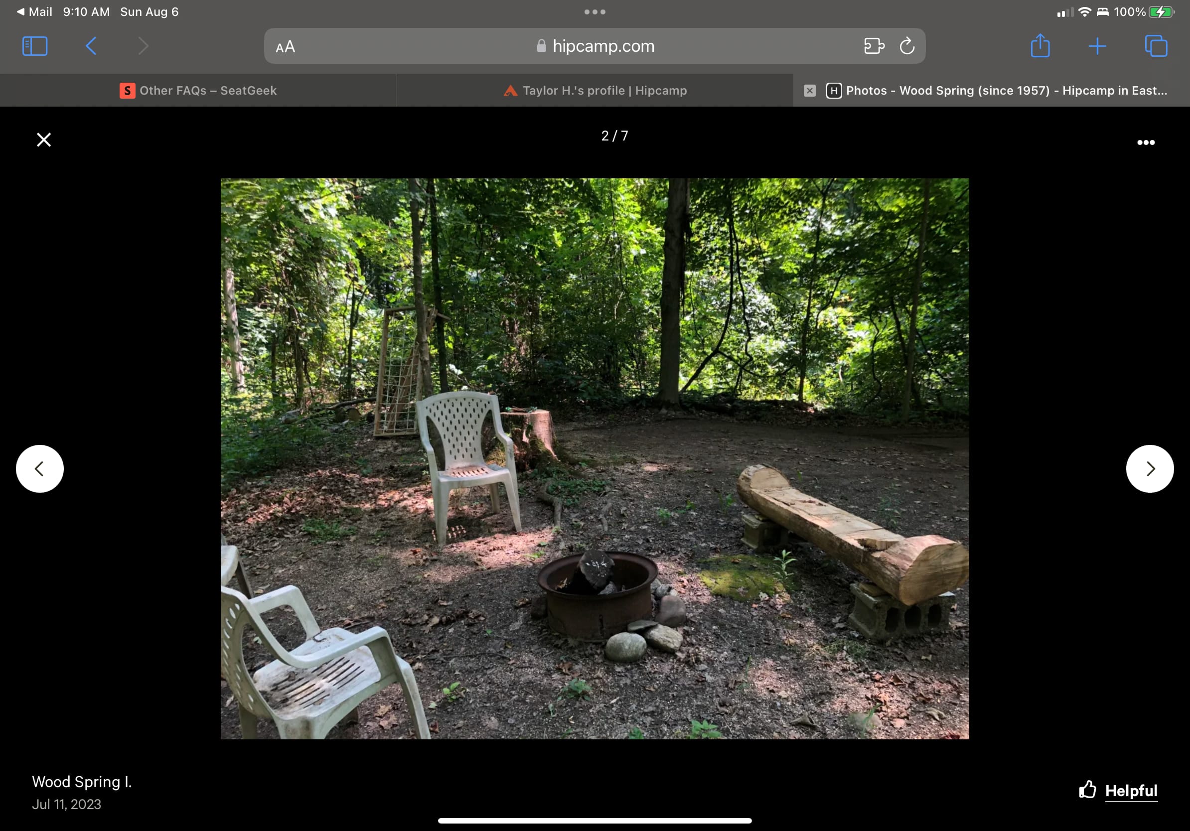 Picture of the site