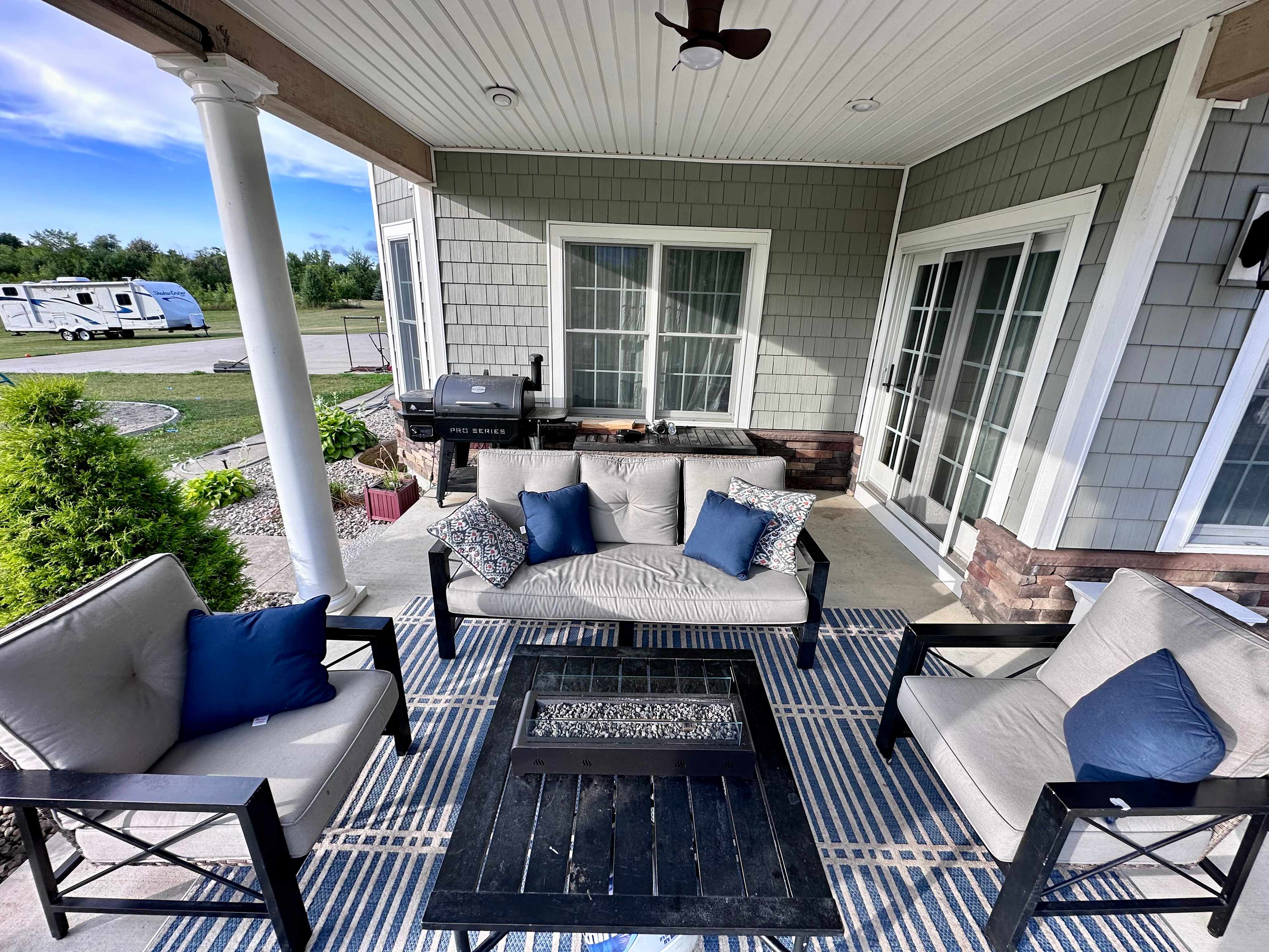 Back porch patio 