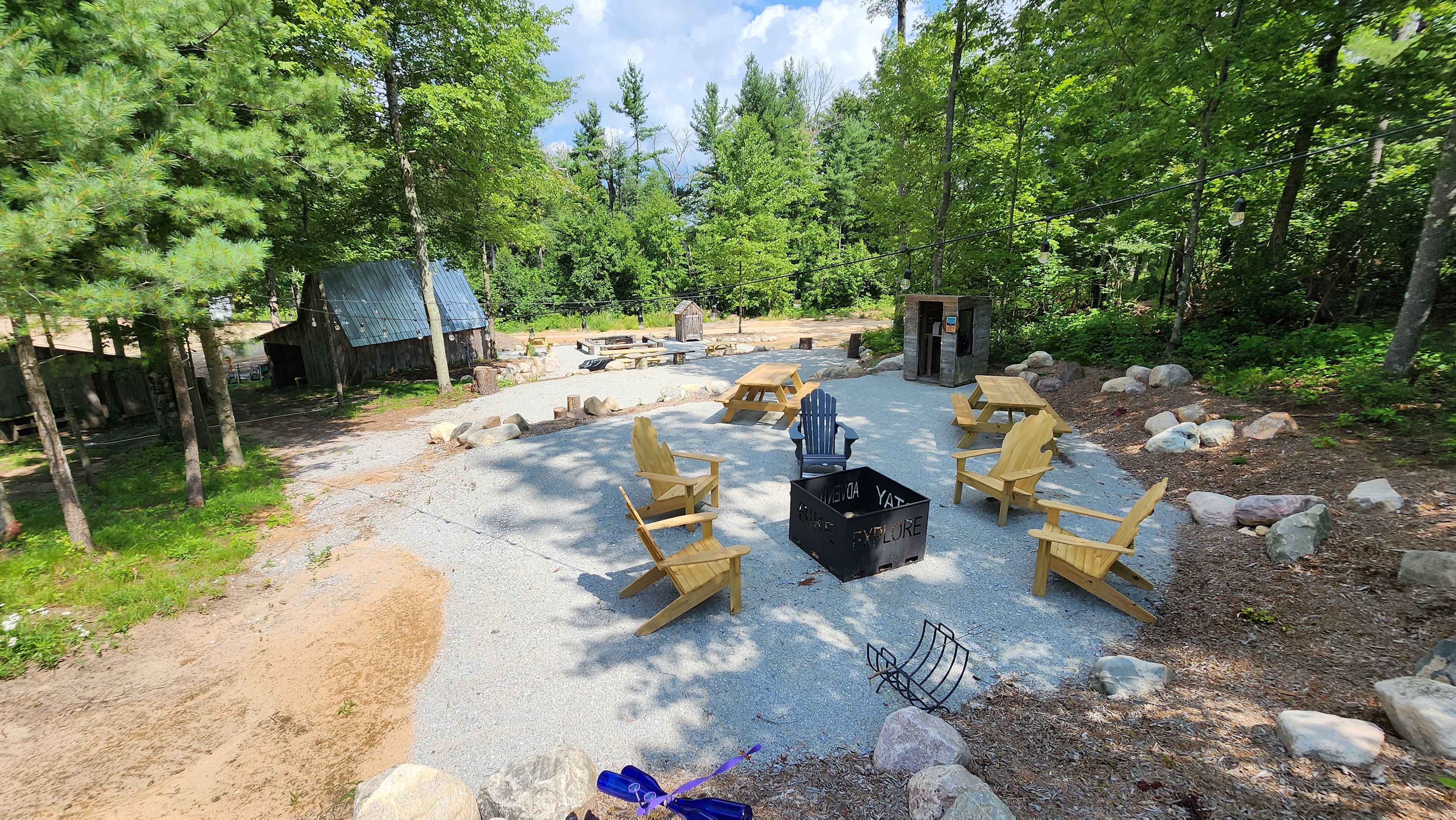 Common area  - Upper fire pit