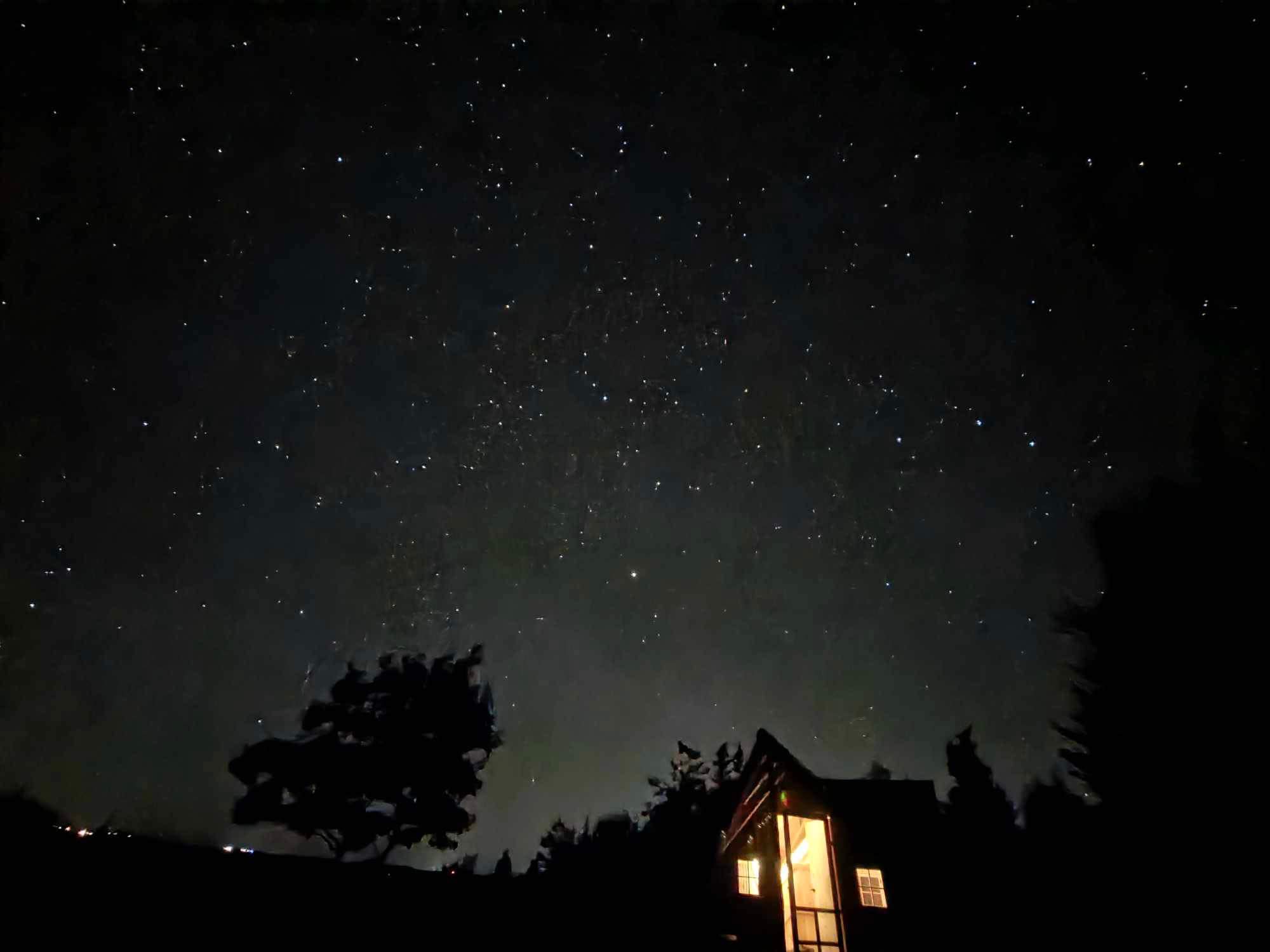 When the stars are out and the moon is not…the sky is amazing!