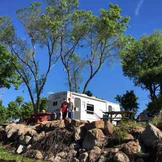 Clear Lake Campground, est. 1950s