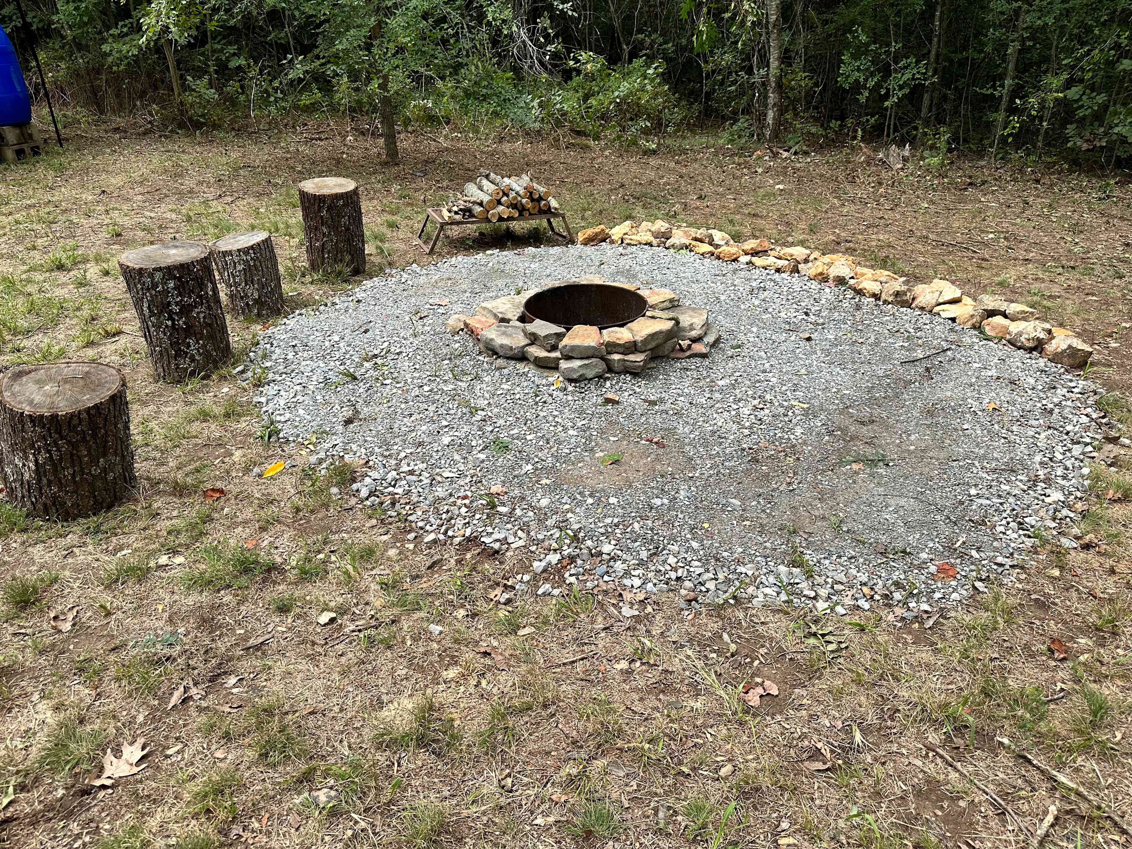 Red Gate Site - Firepit area