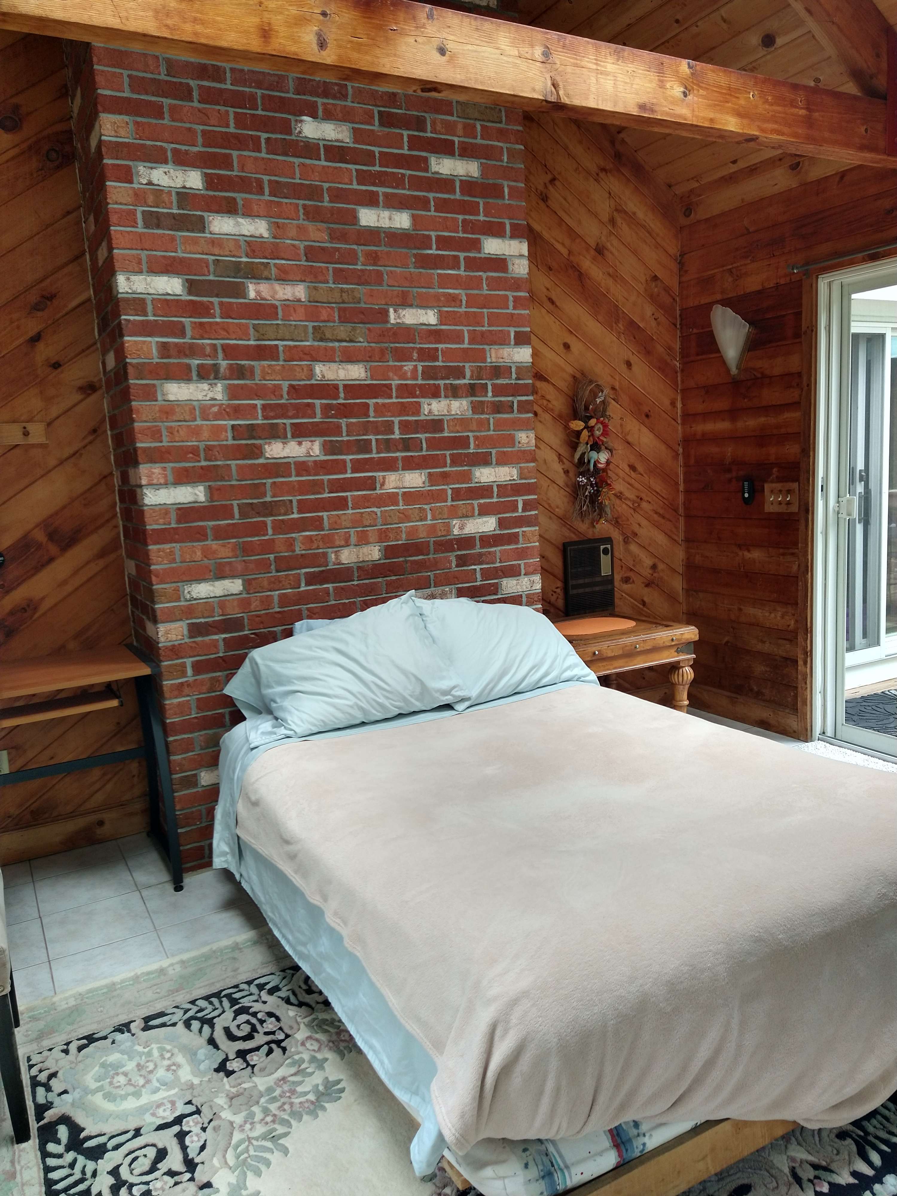 Glamping on the deck