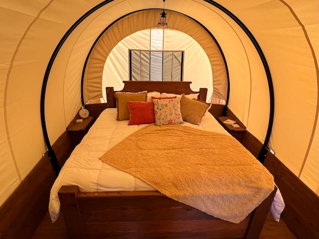 King Bed with Luxury Linens