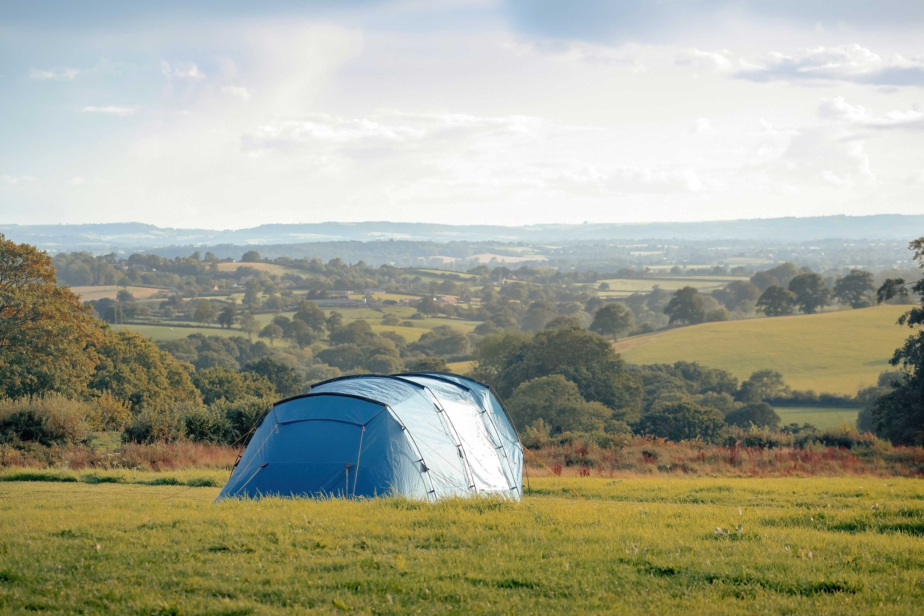 The landscape around the campsite was really beautiful, which made for a great place to sit and enjoy the scenery or as a base to explore the surrounding countryside.