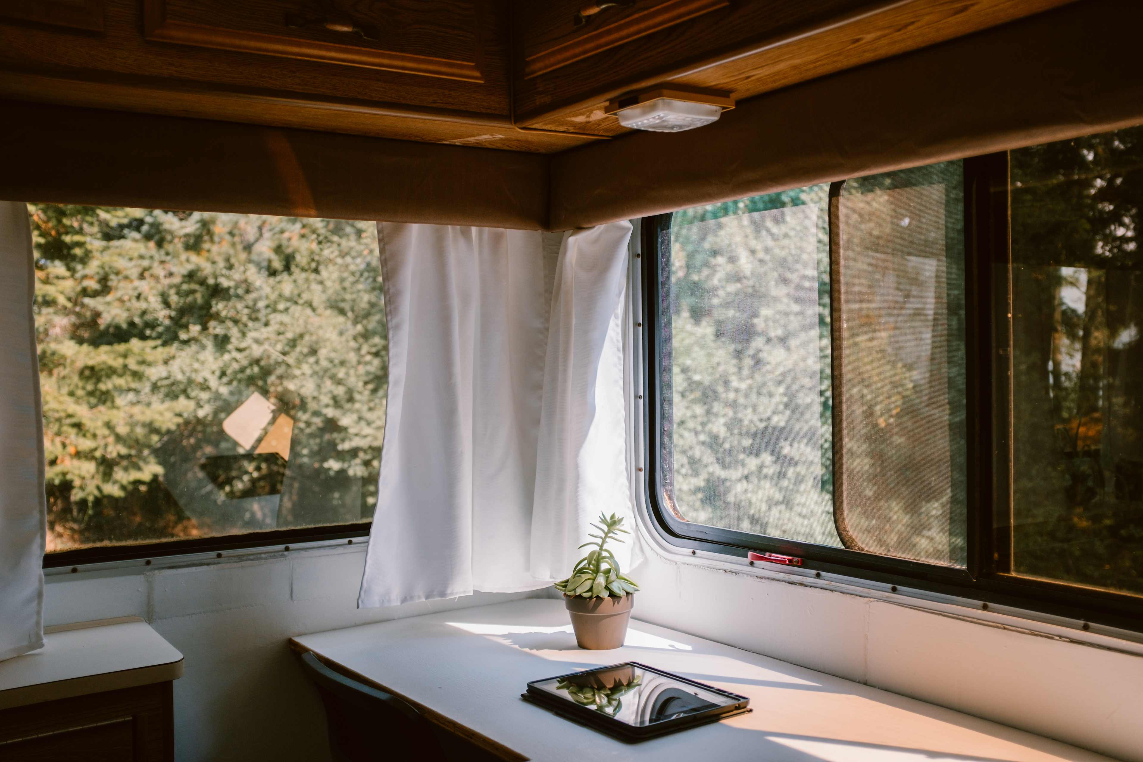 Working space by the window