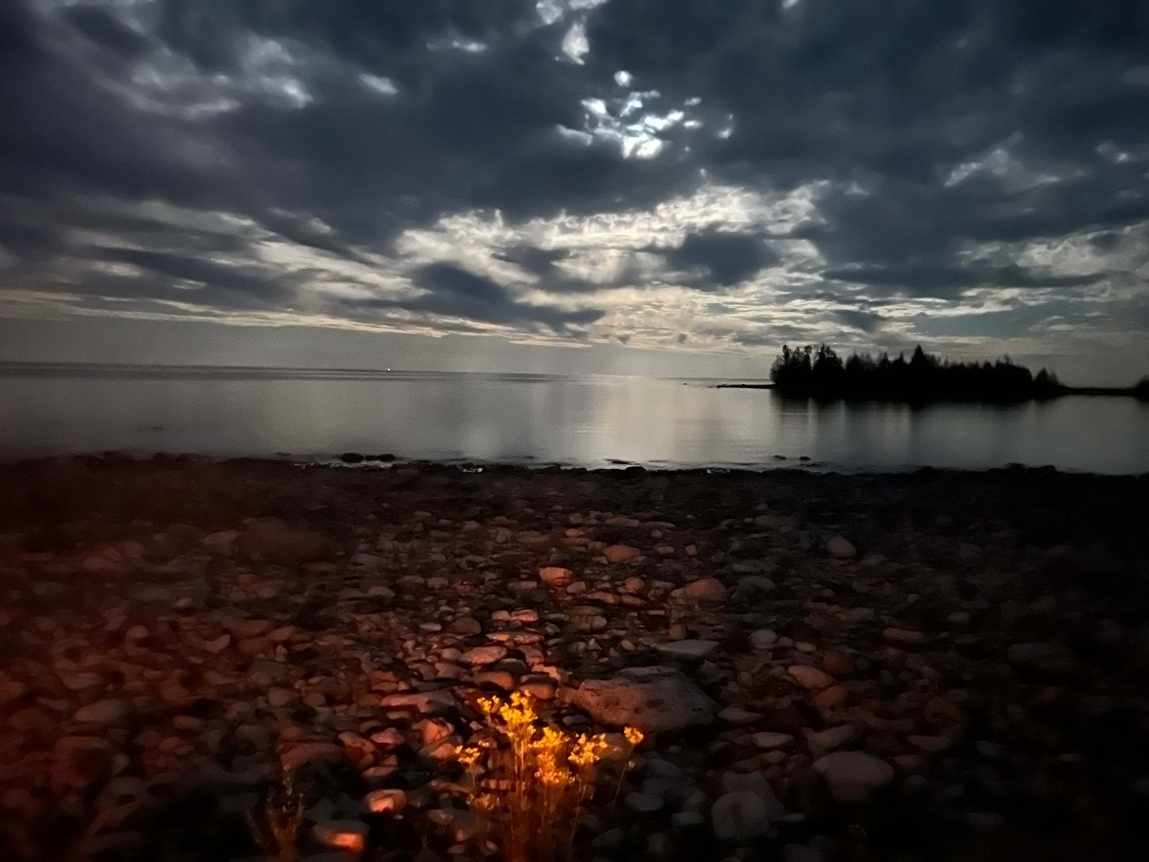 Lake Huron frontage Campsite