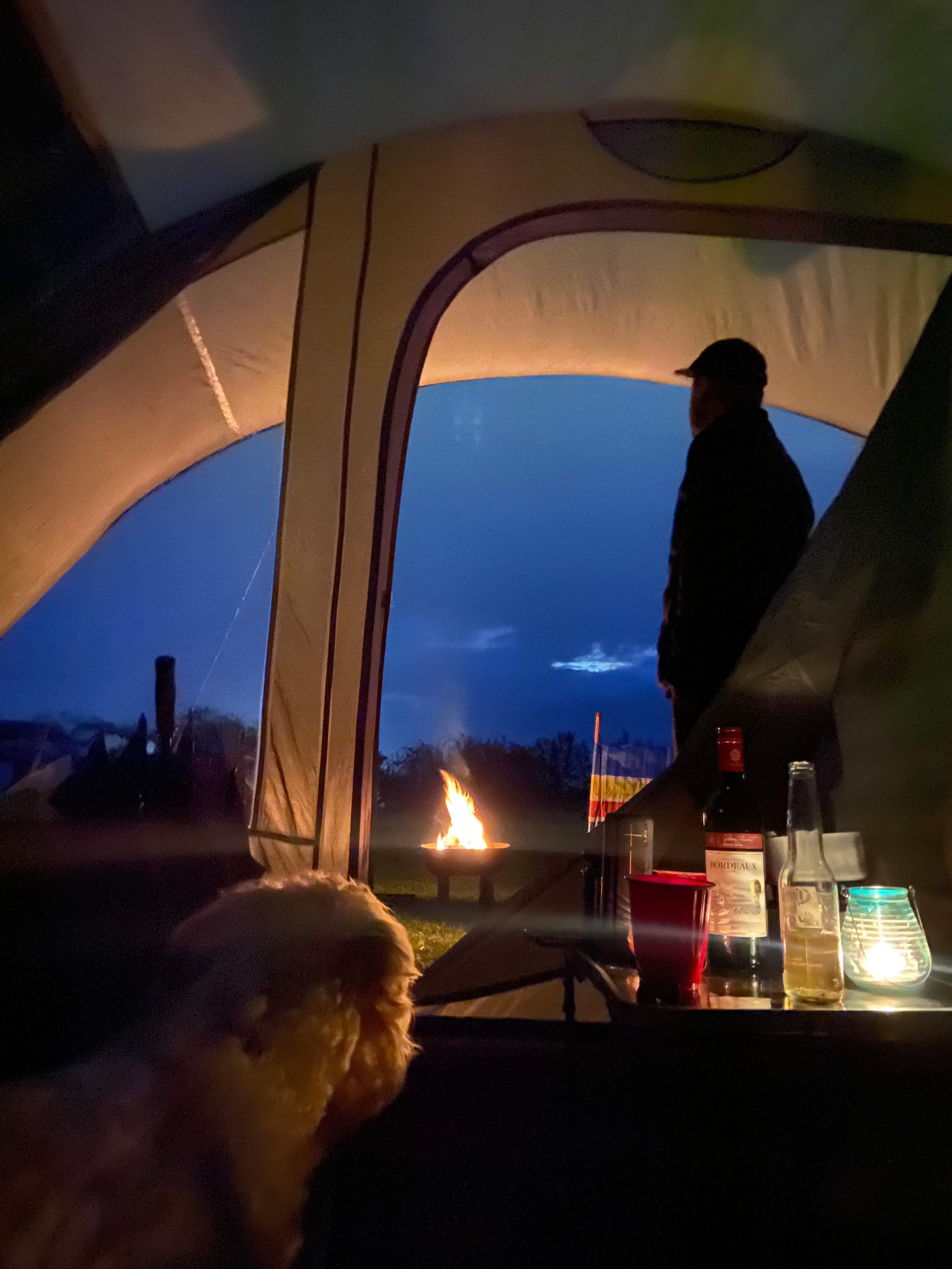 Plum Camping at White House Farm