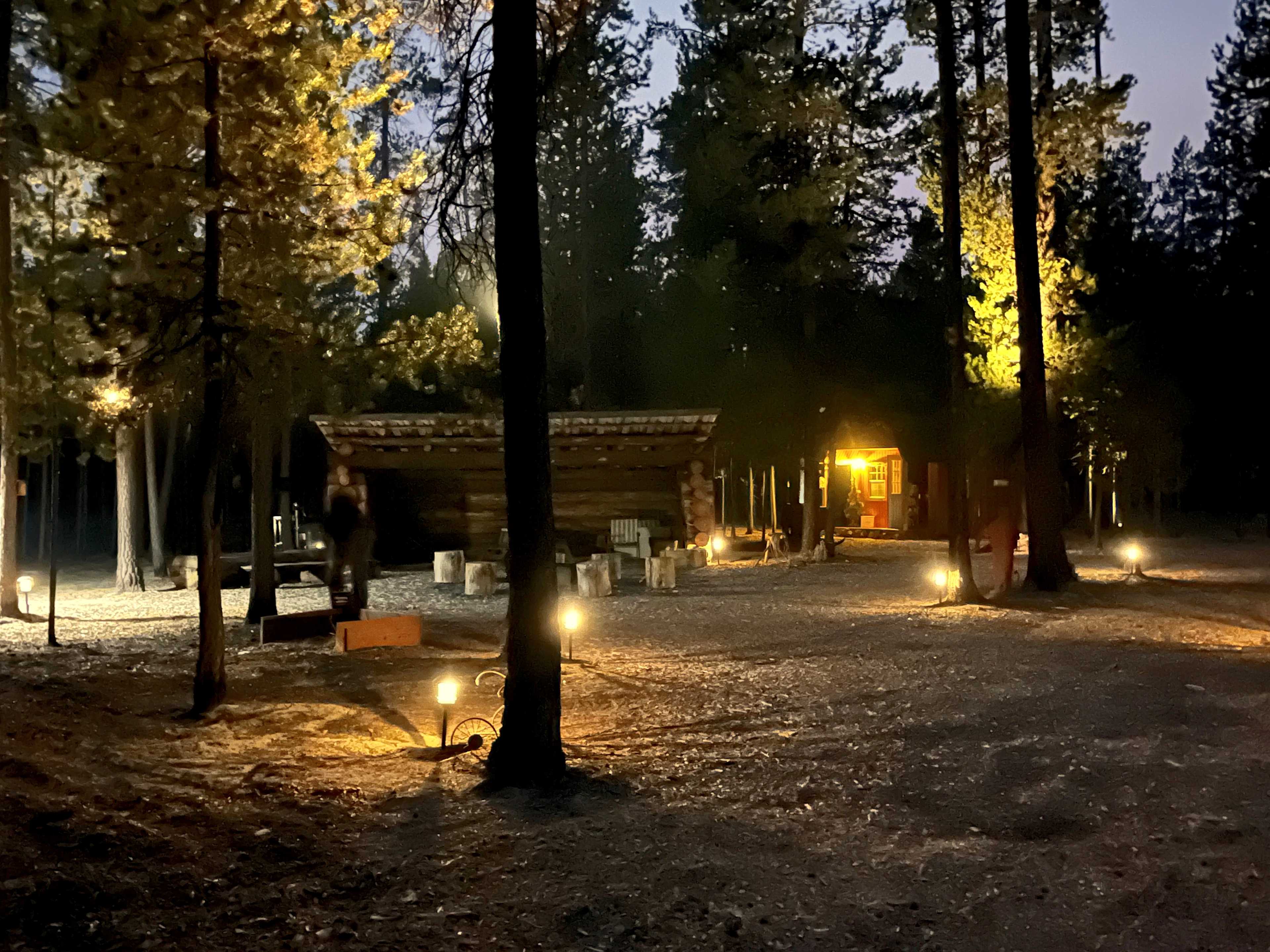 Log Shelter Retreat