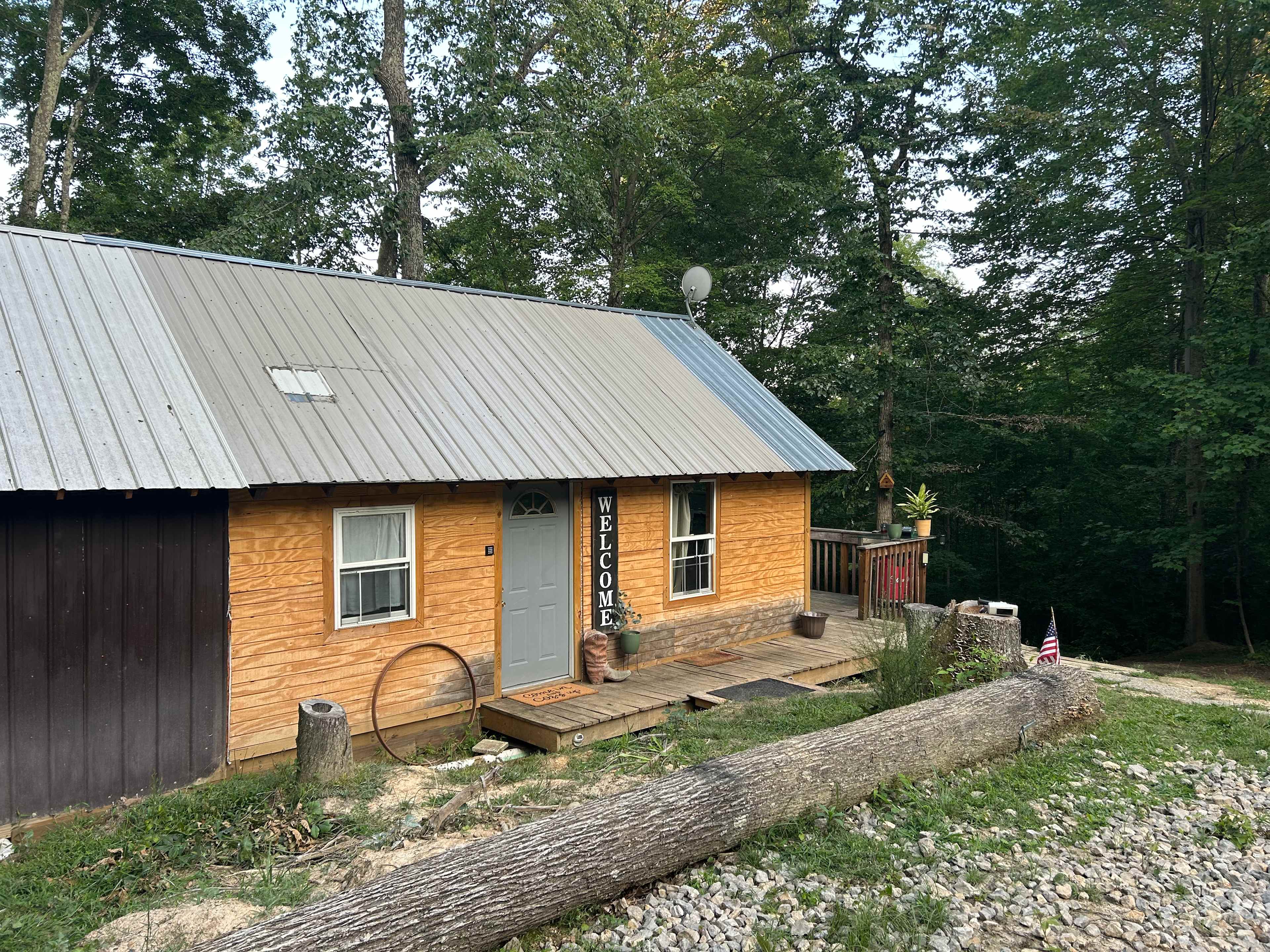 The comfy mountain cabin