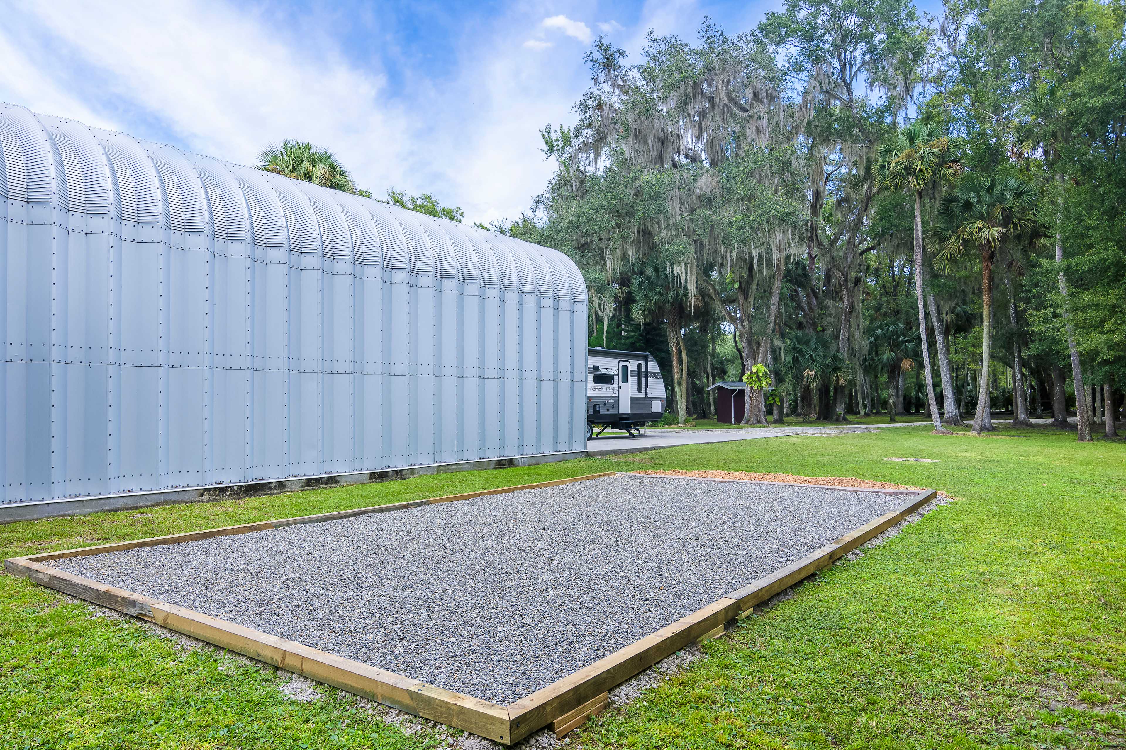 Plenty of space for your RV with a bump out if needed