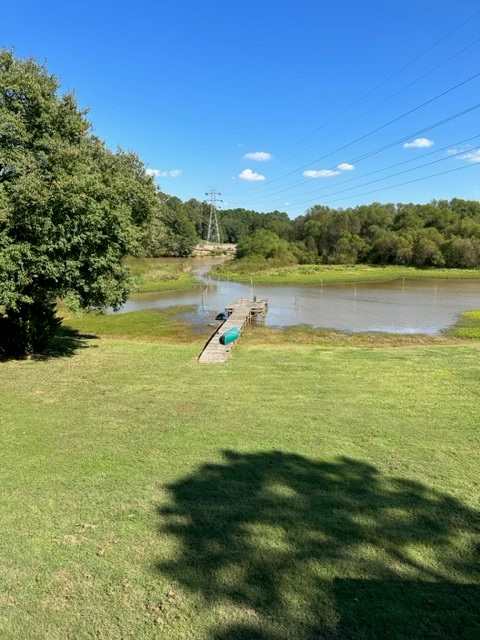View of Lake Wylie Canoe Available and pier