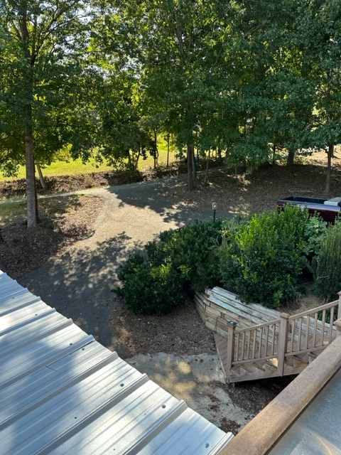 The entrance to the property