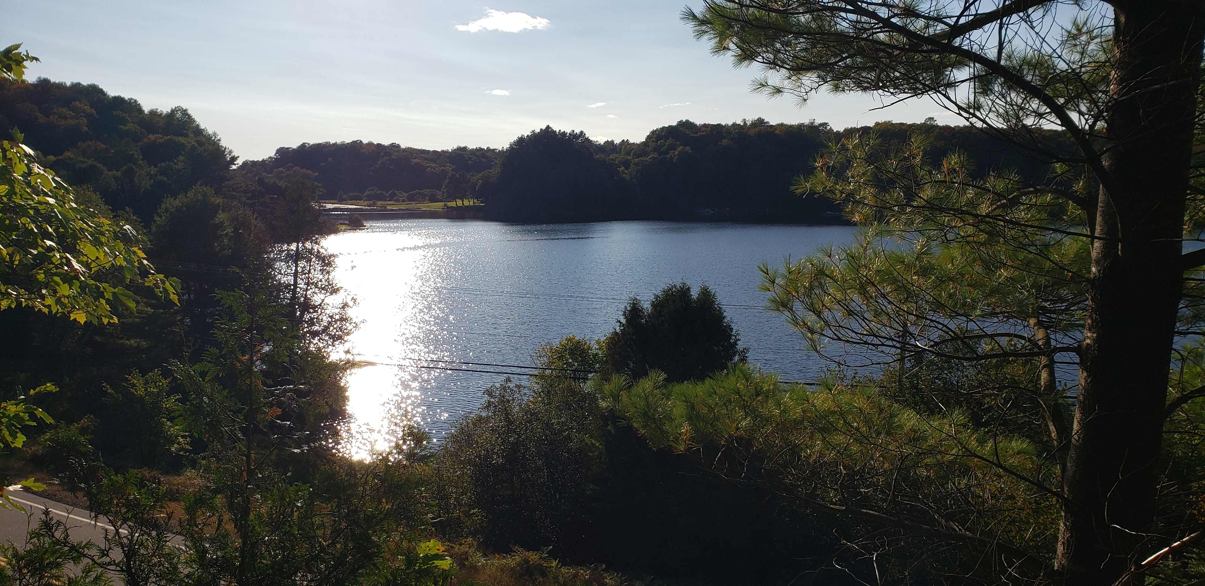 Long's Lake Vista from West Hill top viewing area