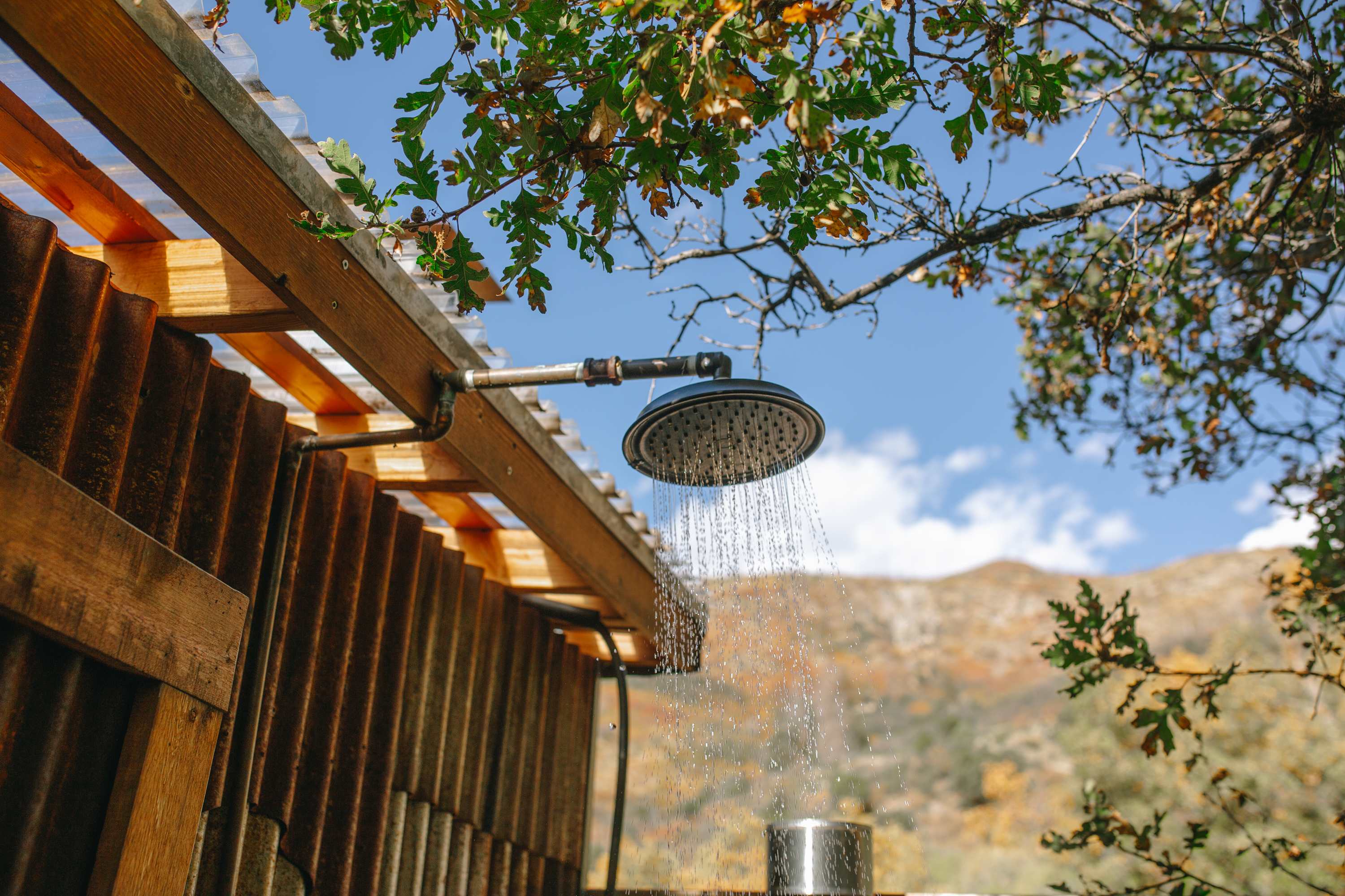 Outdoor shower