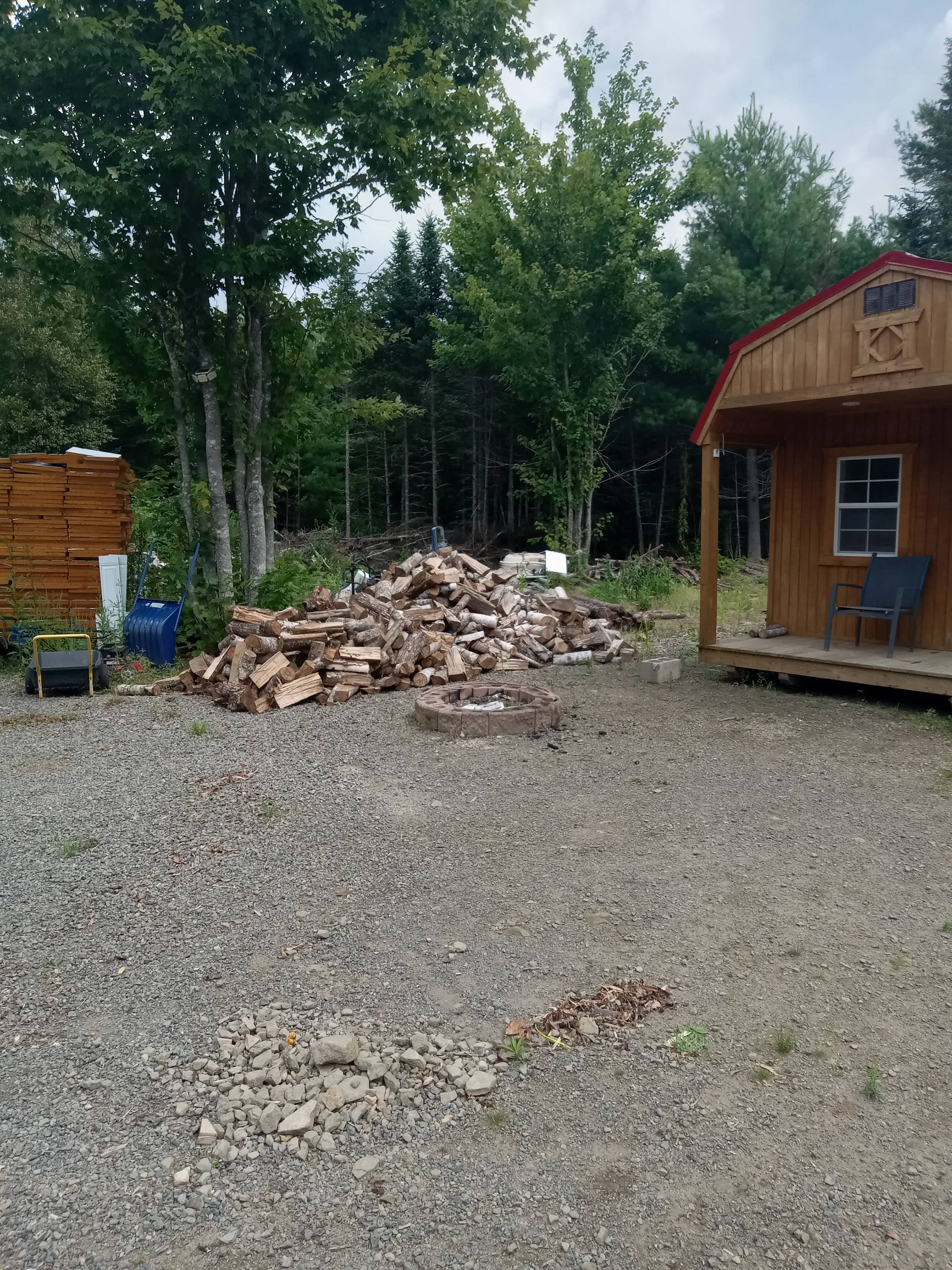 Continue development and wood process almost daily.