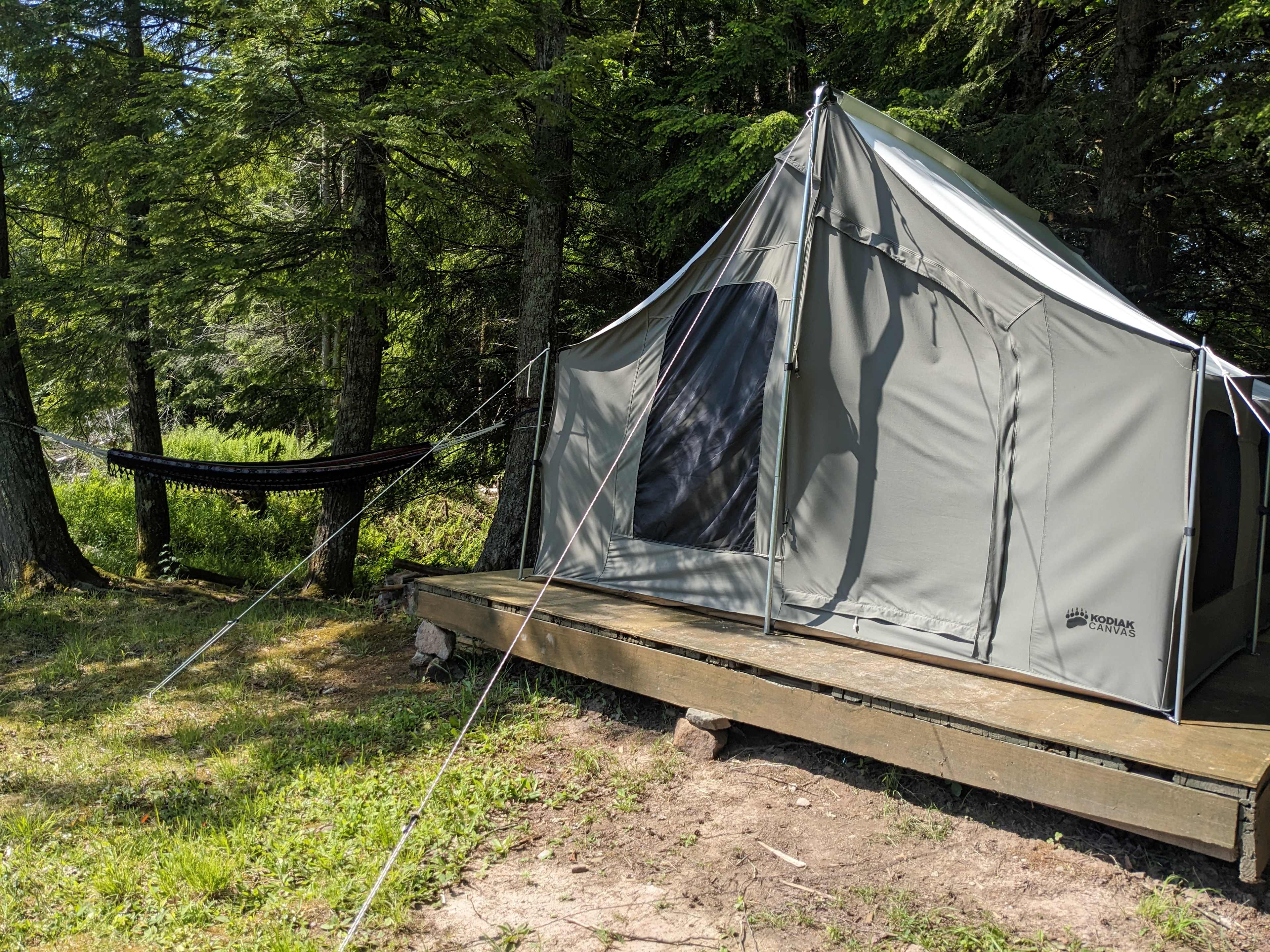 Private Lakefront Glamping site