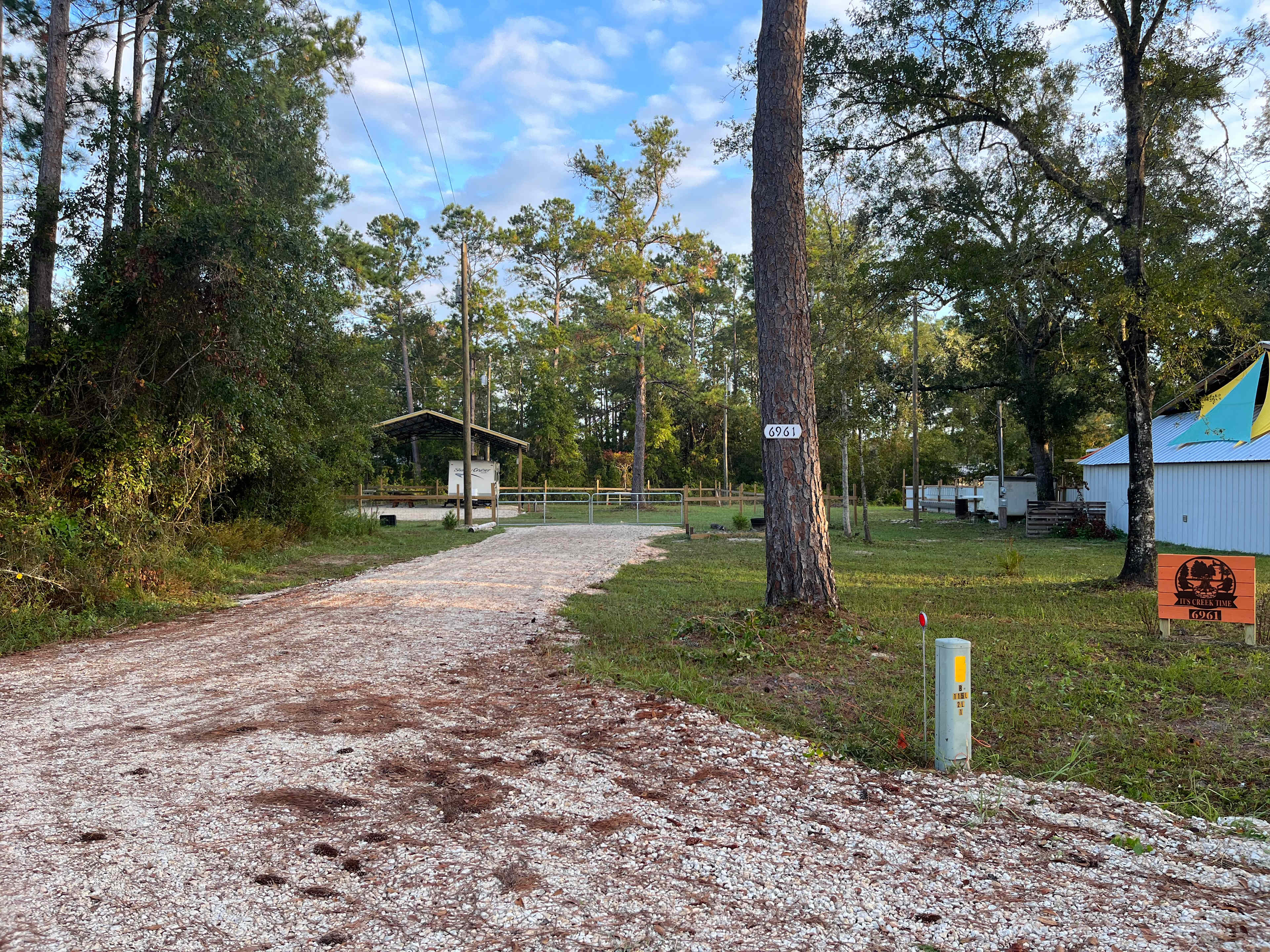 Entrance to It's Creek Time