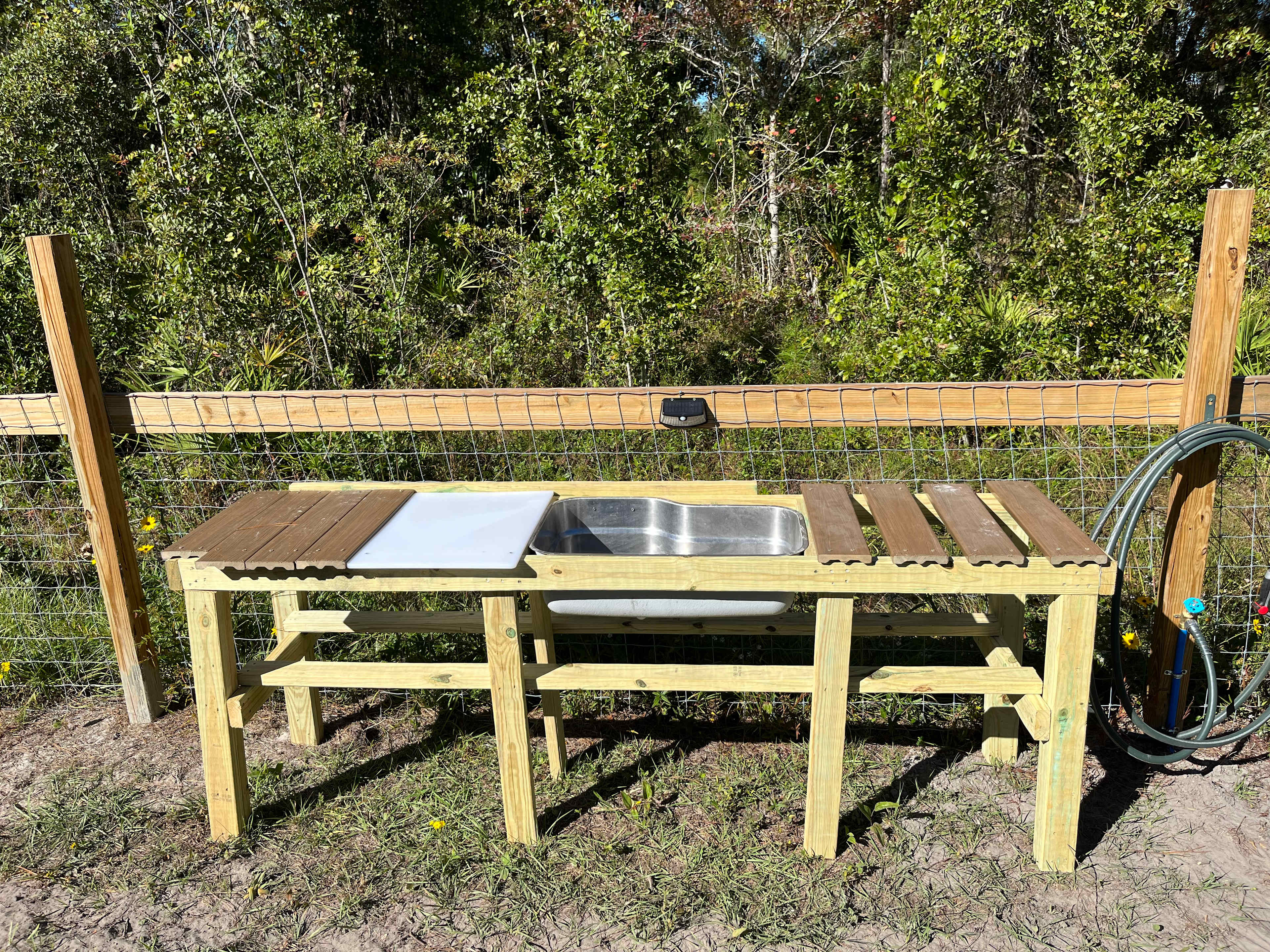 Fish cleaning station