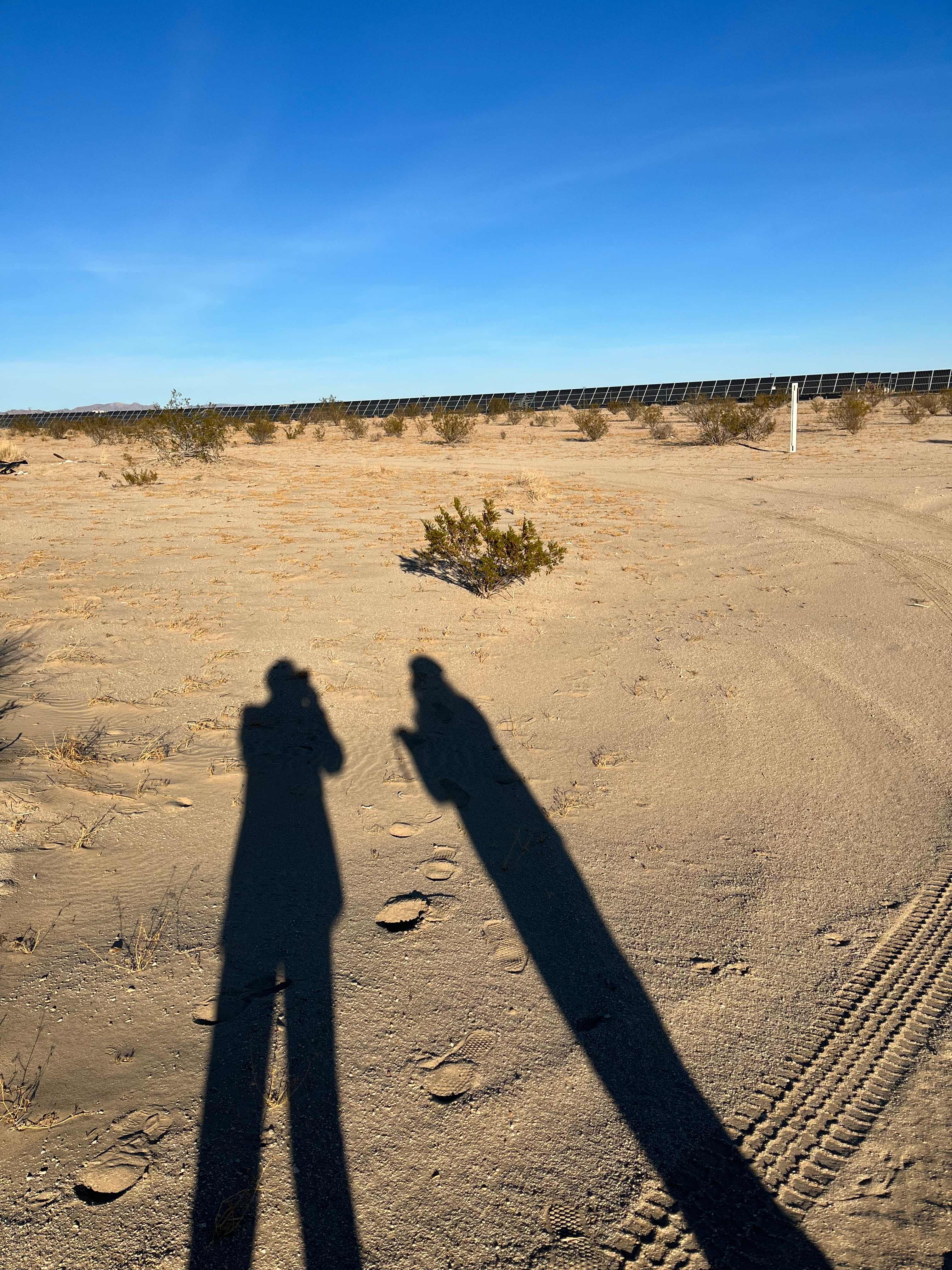 Property is next to 100 acres of solar panels, no neighbors. Quiet.