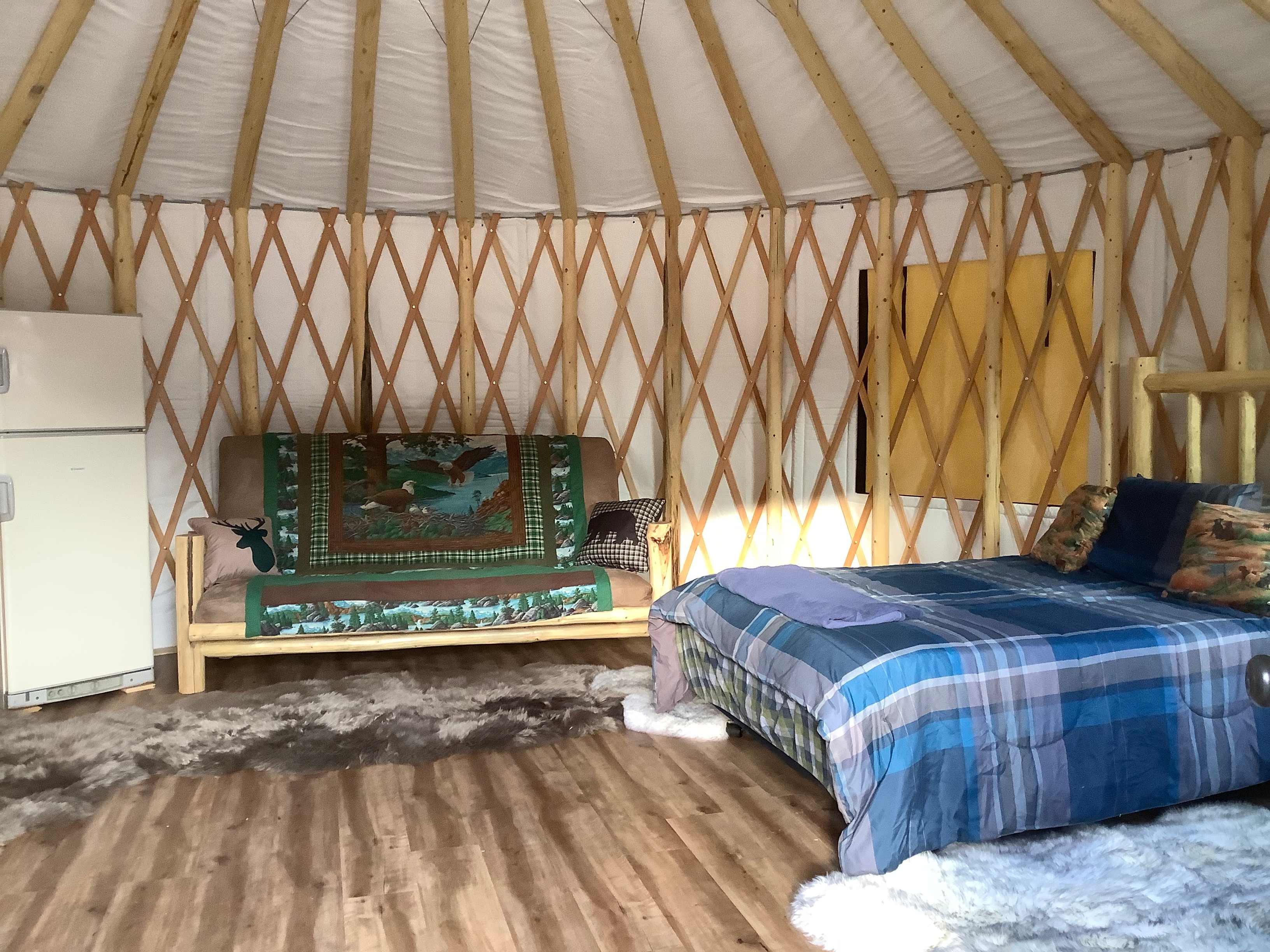 Off grid yurt
