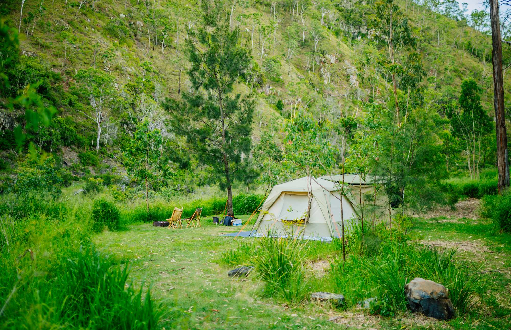 Cascades campsite