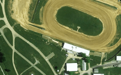 Ground with track