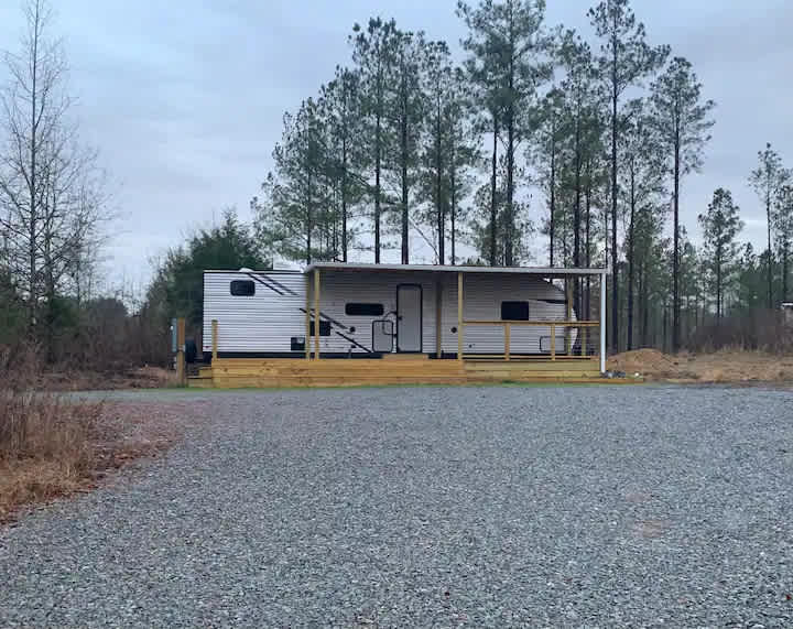 The RV at Chestuee Creek