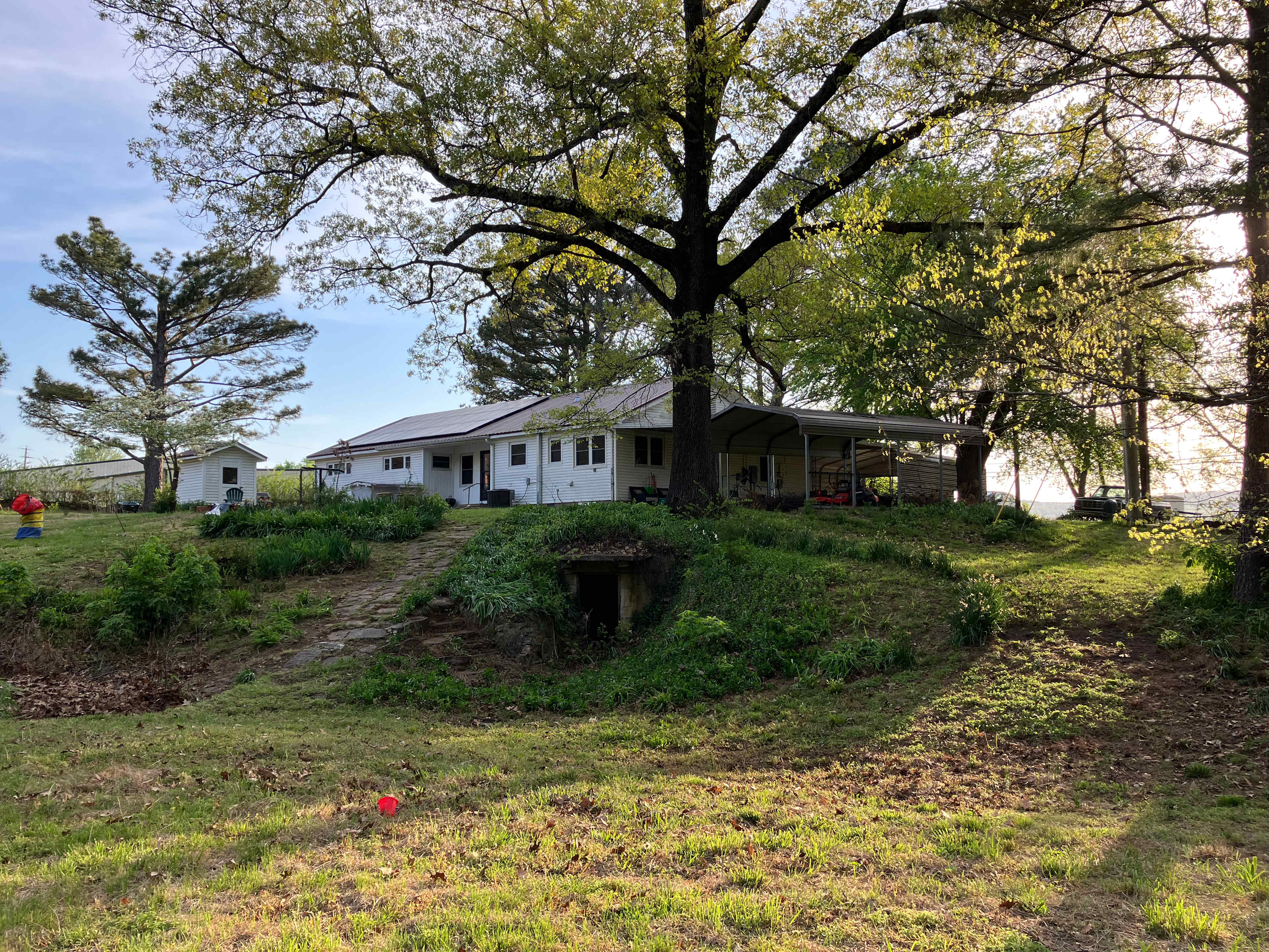 West facing view