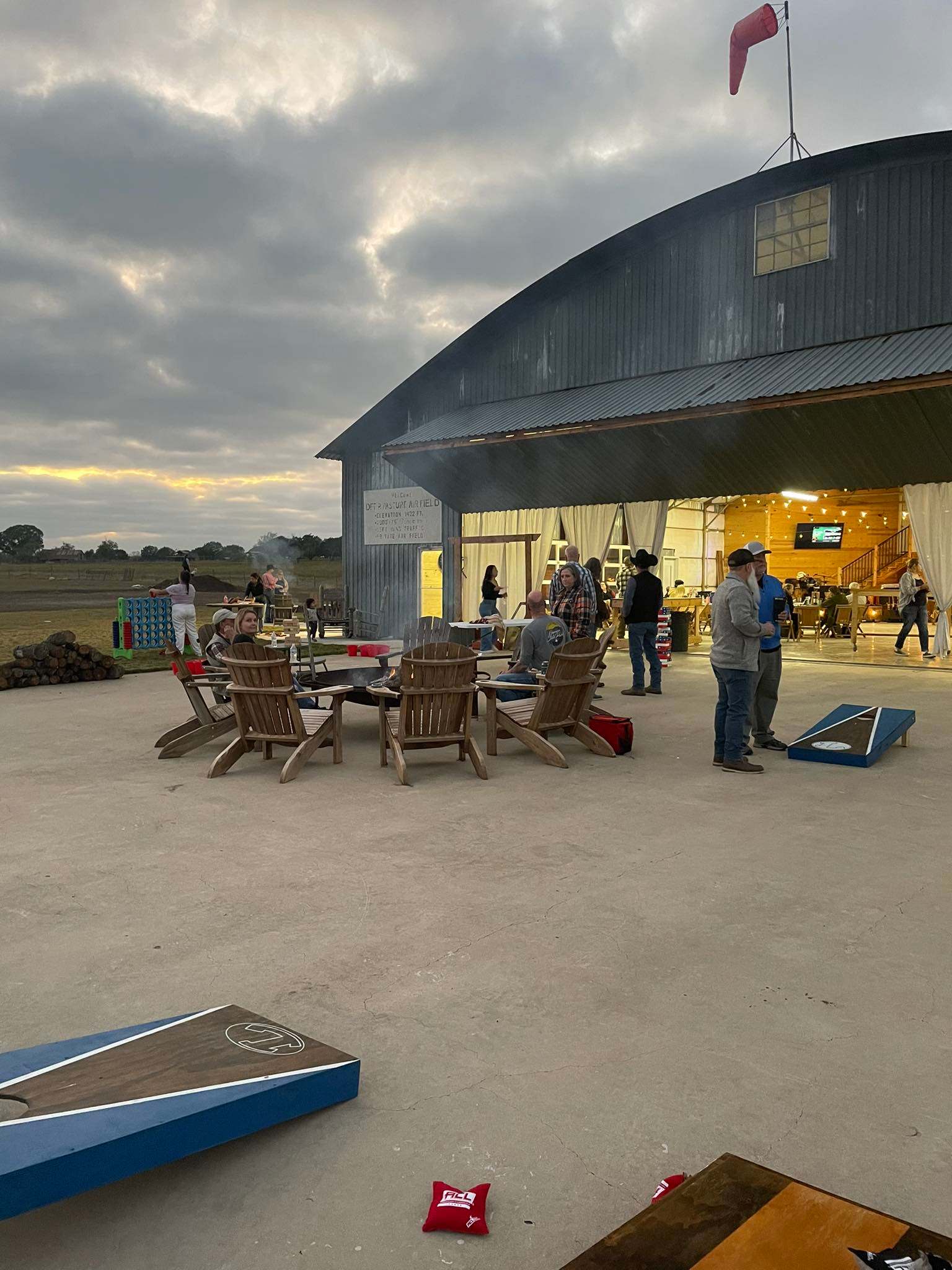 "The Hangar" @Deer Pasture Airfield