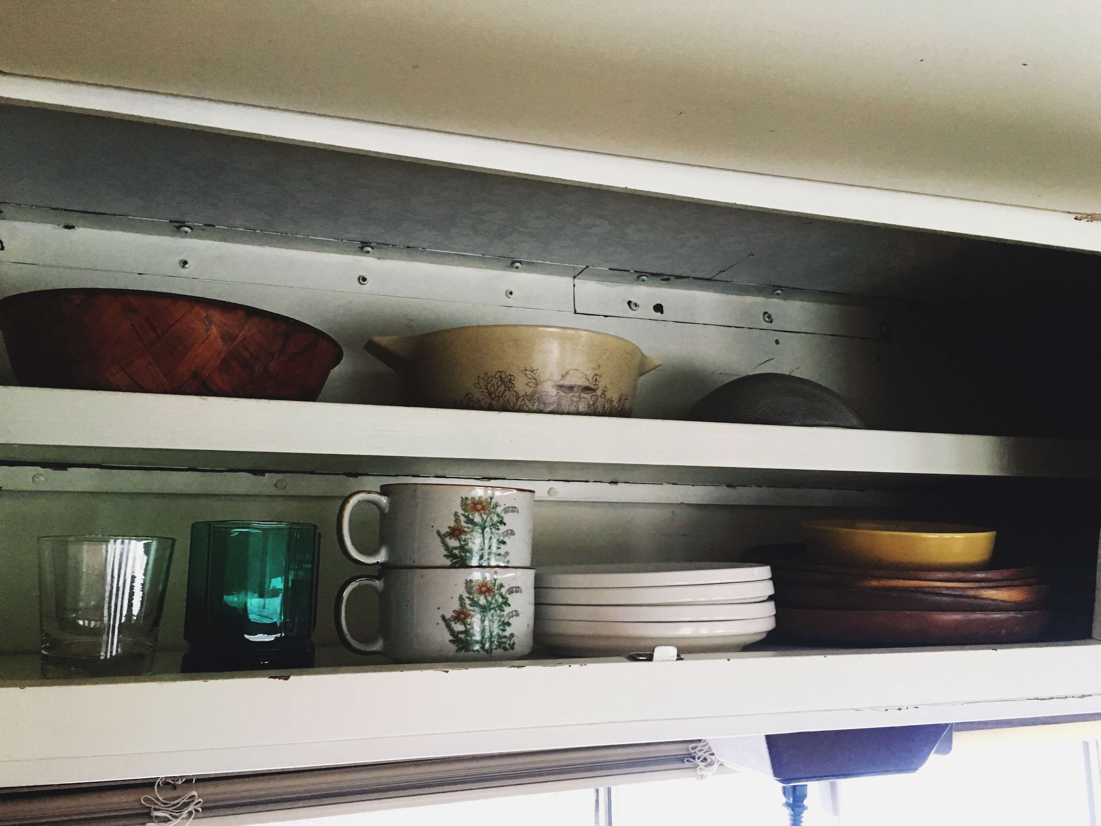 The pantry is stocked with necessities like grains, oils, seasonings, locally grown herbal teas, and more!