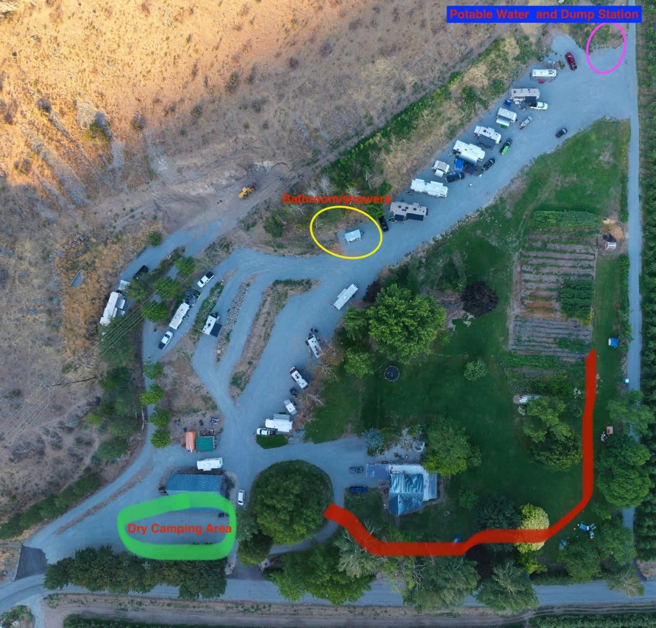 Picture of the site